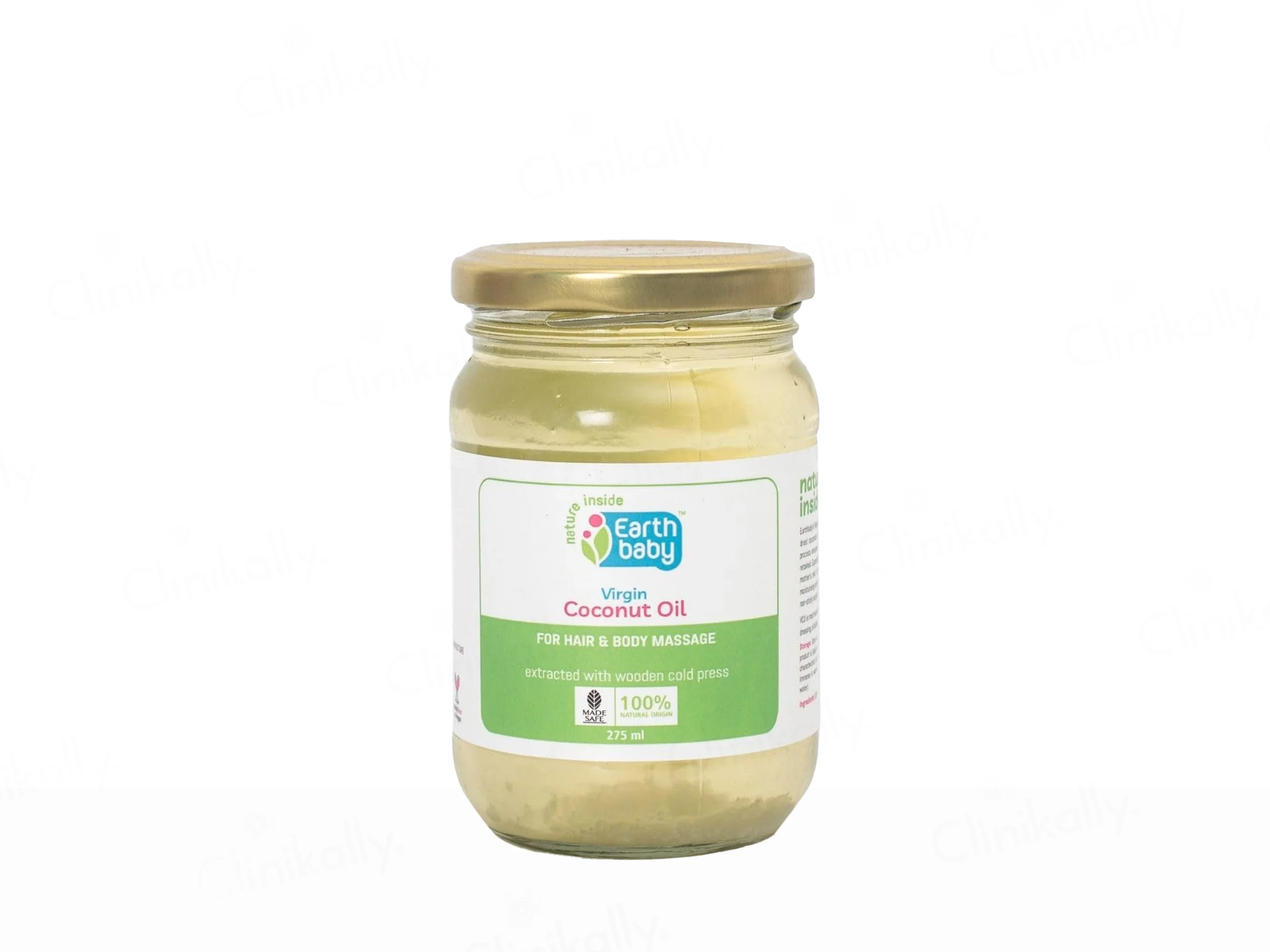 Earth Baby Virgin Coconut Oil For Hair & Body Massage