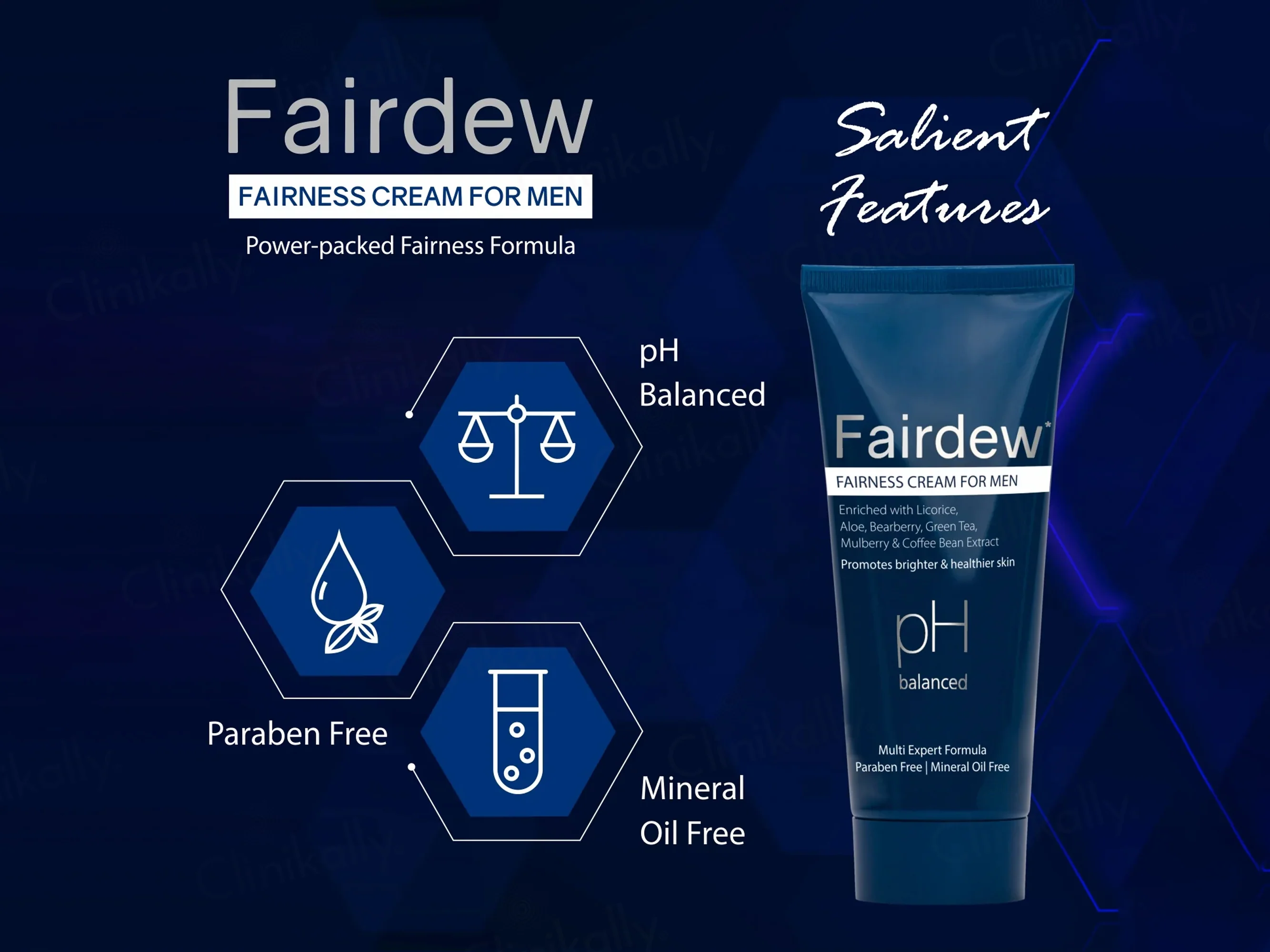 Fairdew pH Balanced Fairness Cream For Men - Image 3