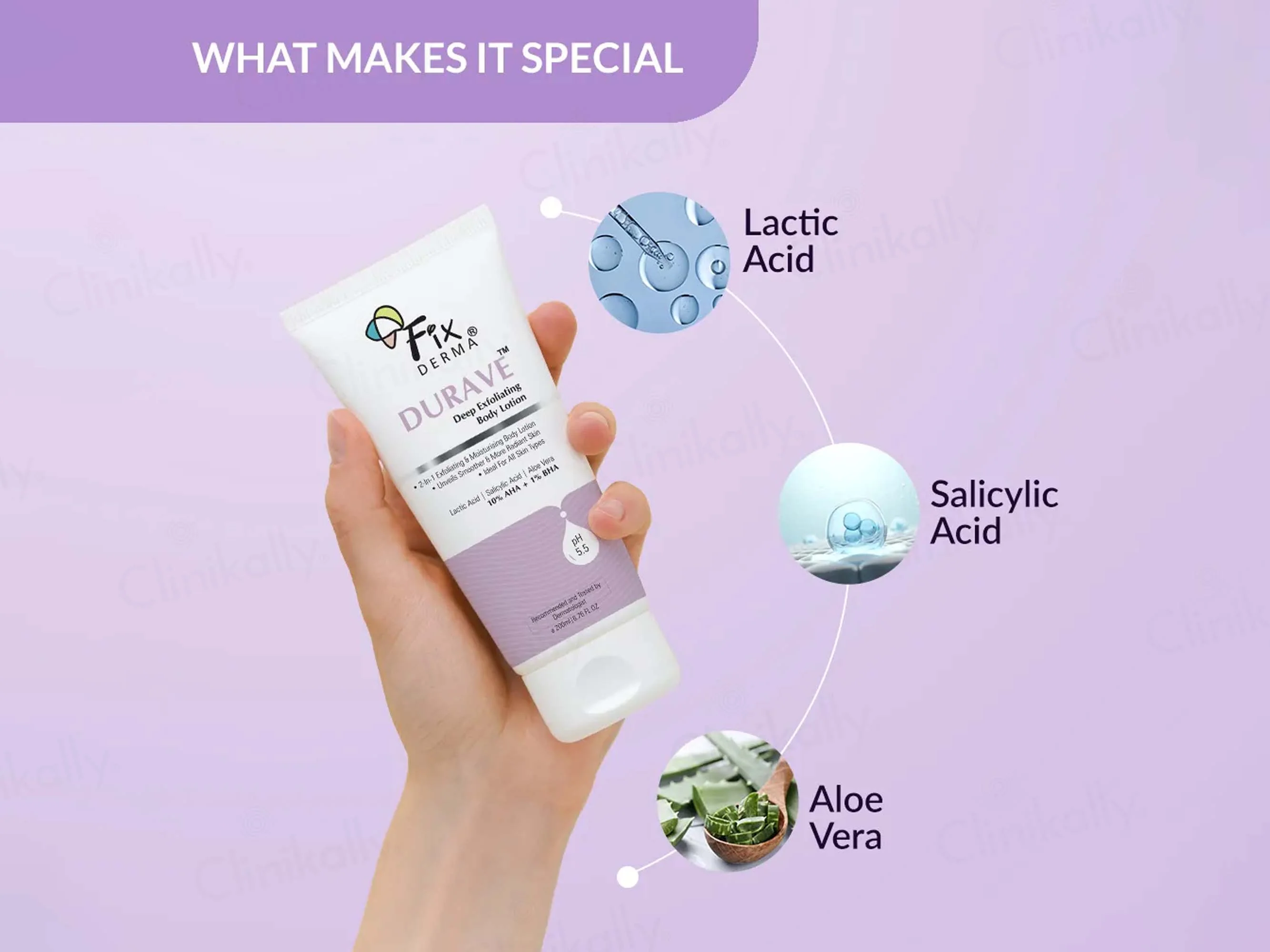 Fixderma Durave Deep Exfoliating Body Lotion - Image 5