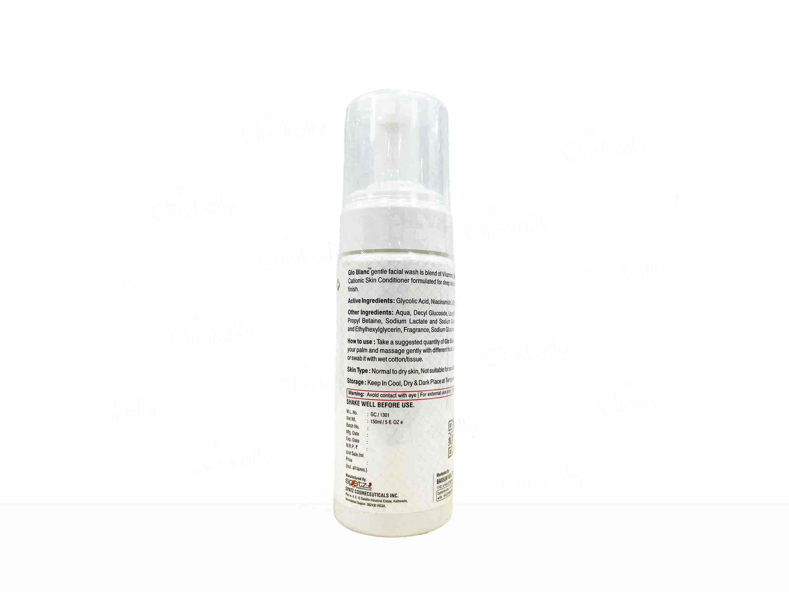 Glo Blanc Lightening Cleansing Mousse - Image 3