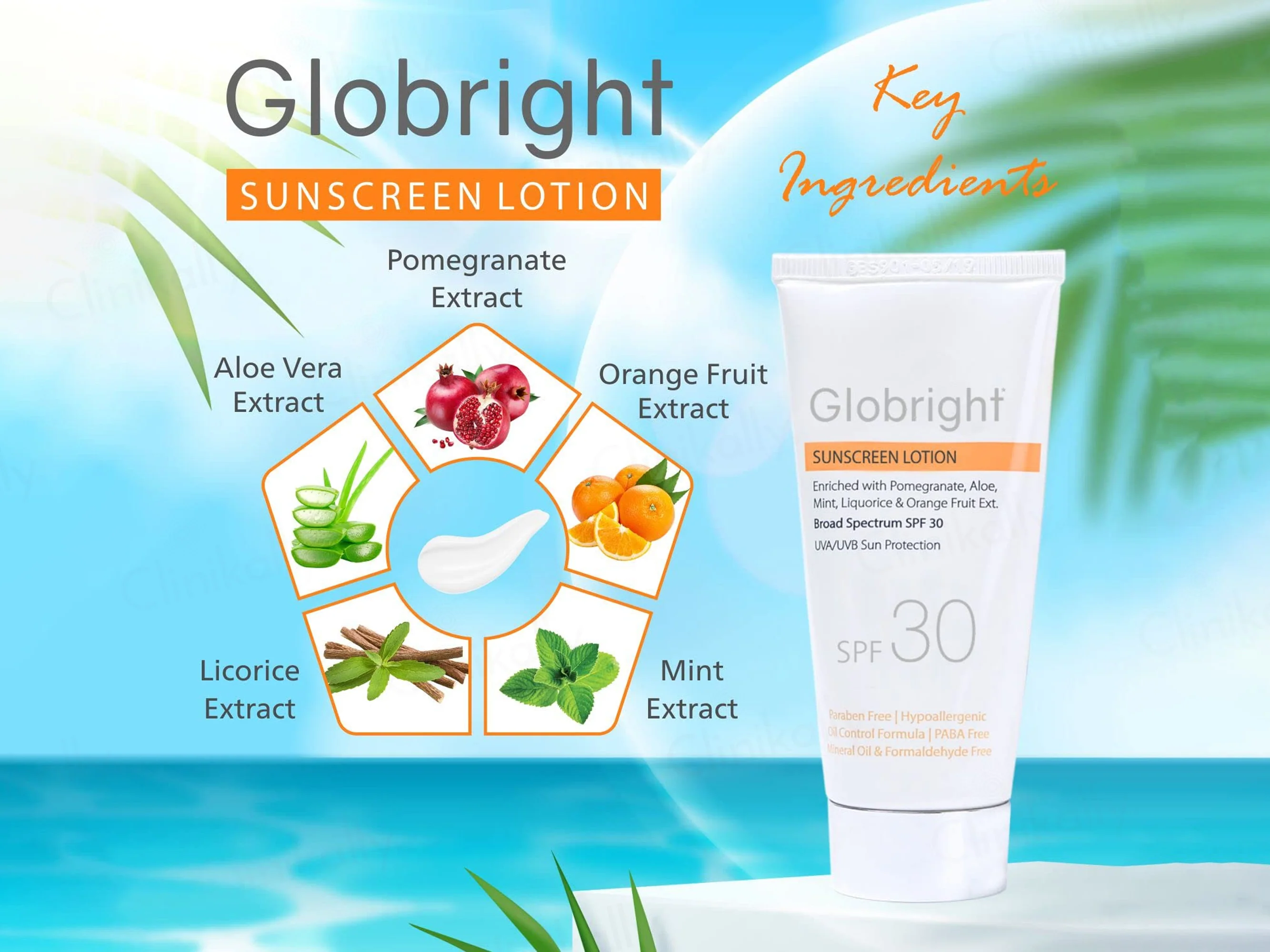 Globright Sunscreen Lotion SPF 30 - Image 3