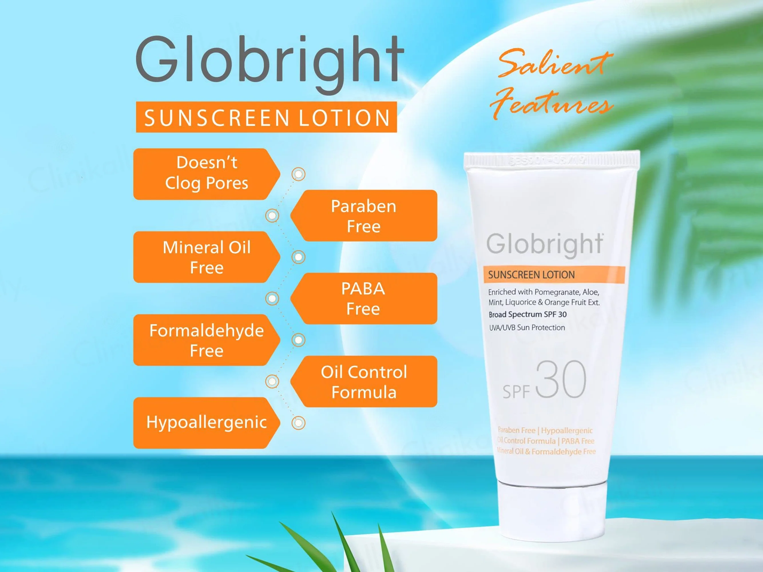 Globright Sunscreen Lotion SPF 30 - Image 5