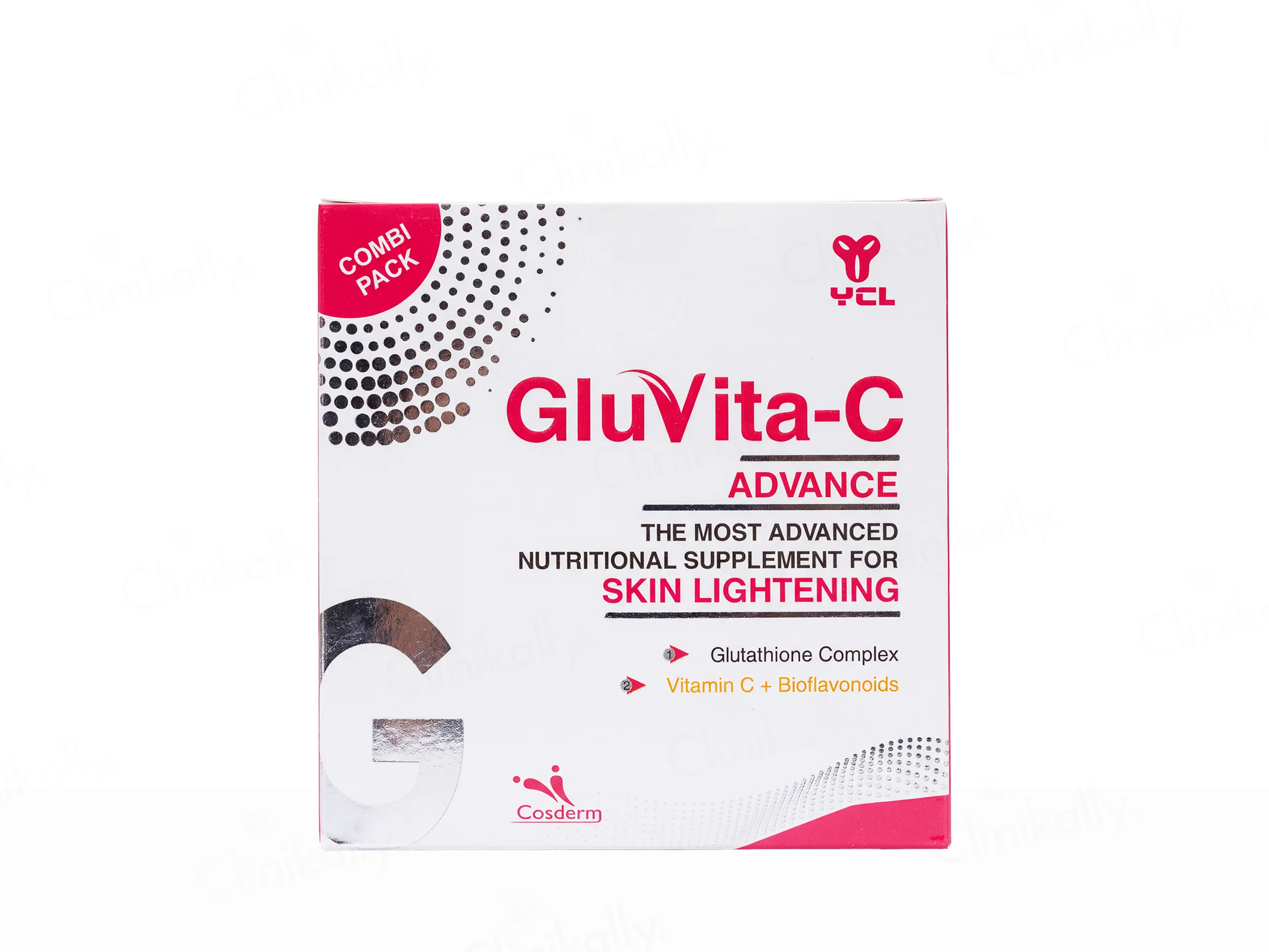 Gluvita-C Advance Skin Lightening Nutritional Supplement Kit - Image 5