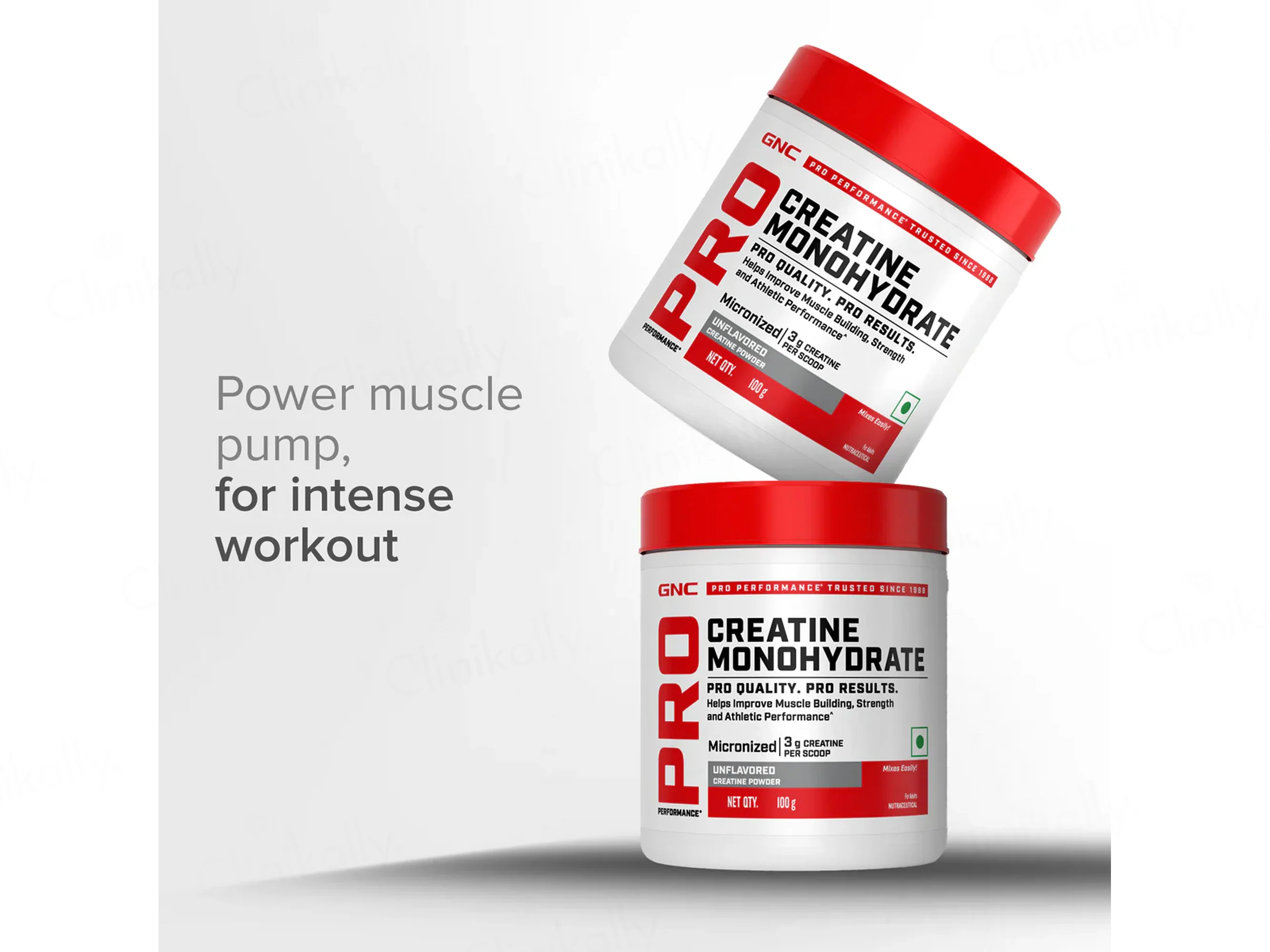 GNC Pro Performance Creatine Monohydrate Powder - Unflavored - Image 2