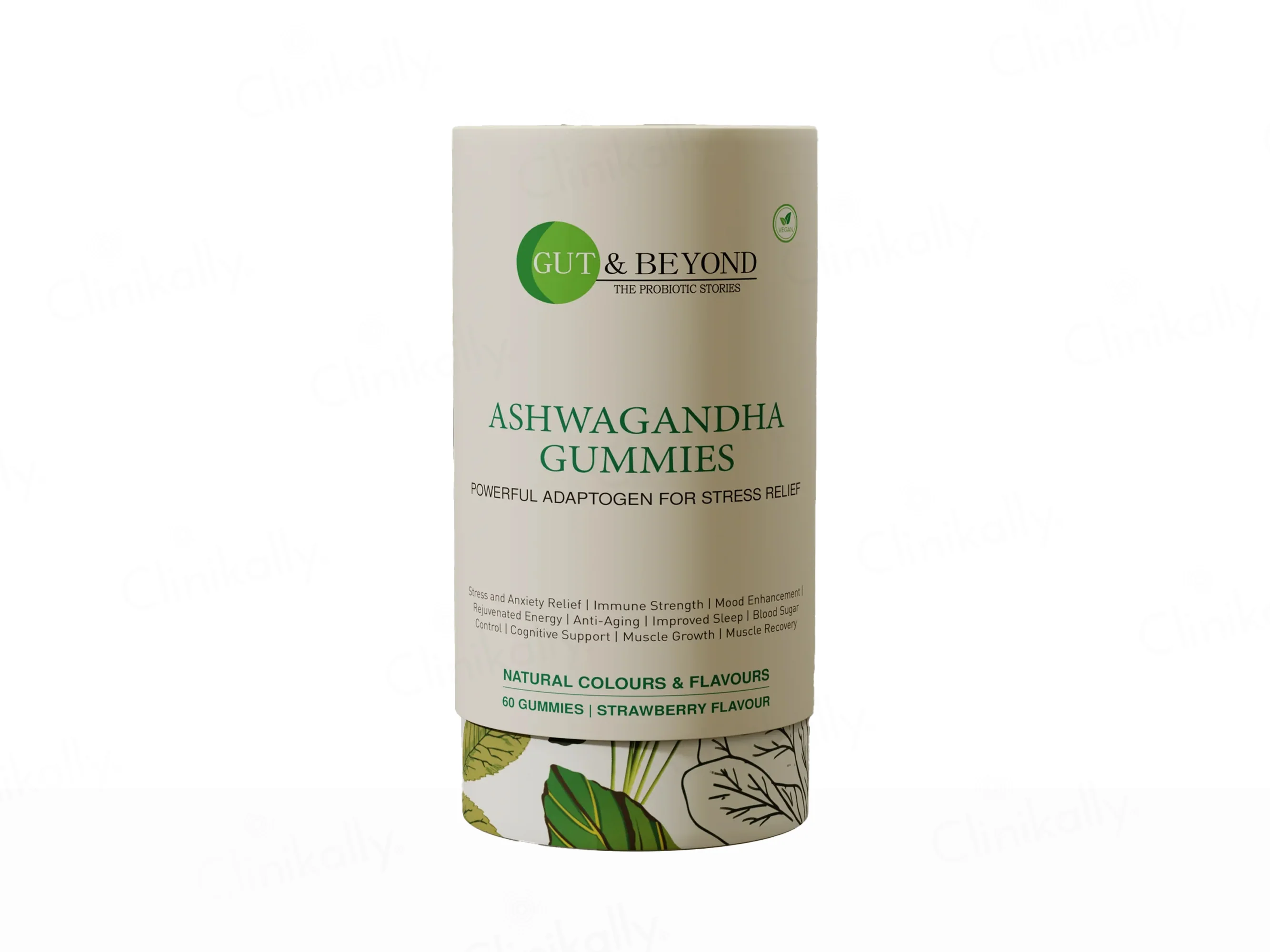Gut & Beyond Ashwagandha Gummies - Strawberry Flavour