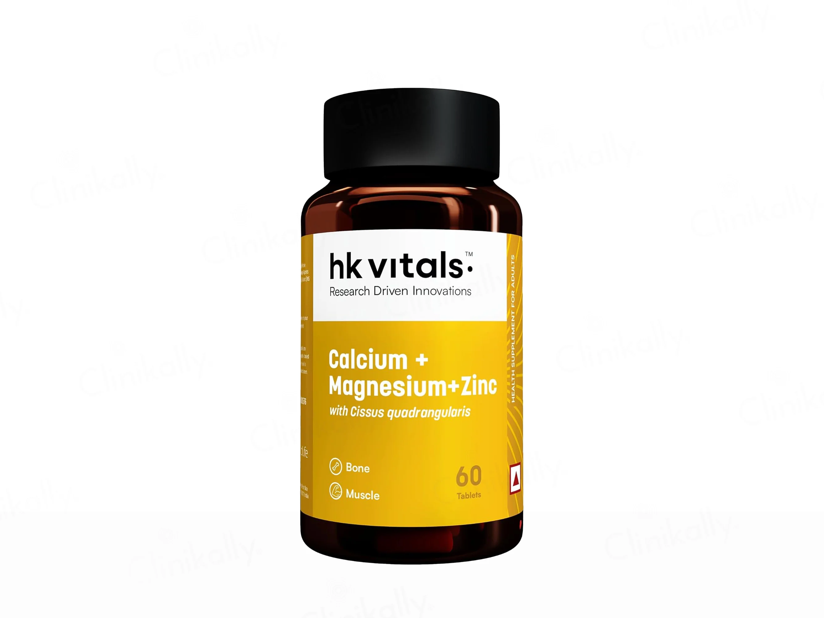 HK Vitals Calcium + Magnesium + Zinc Health Supplement Tablet For Adults