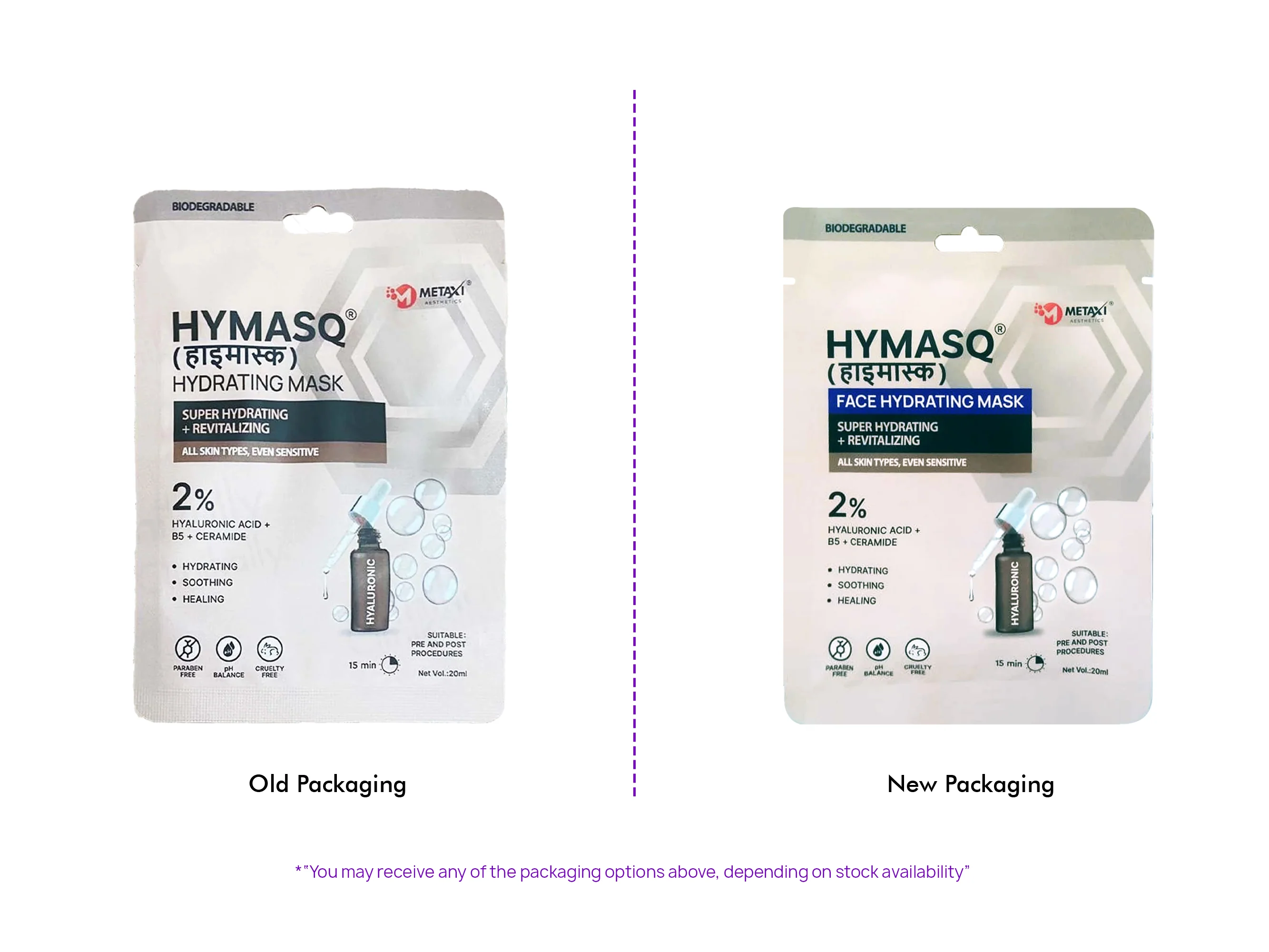 Hymasq Hydrating Serum Face Sheet Mask - Image 2