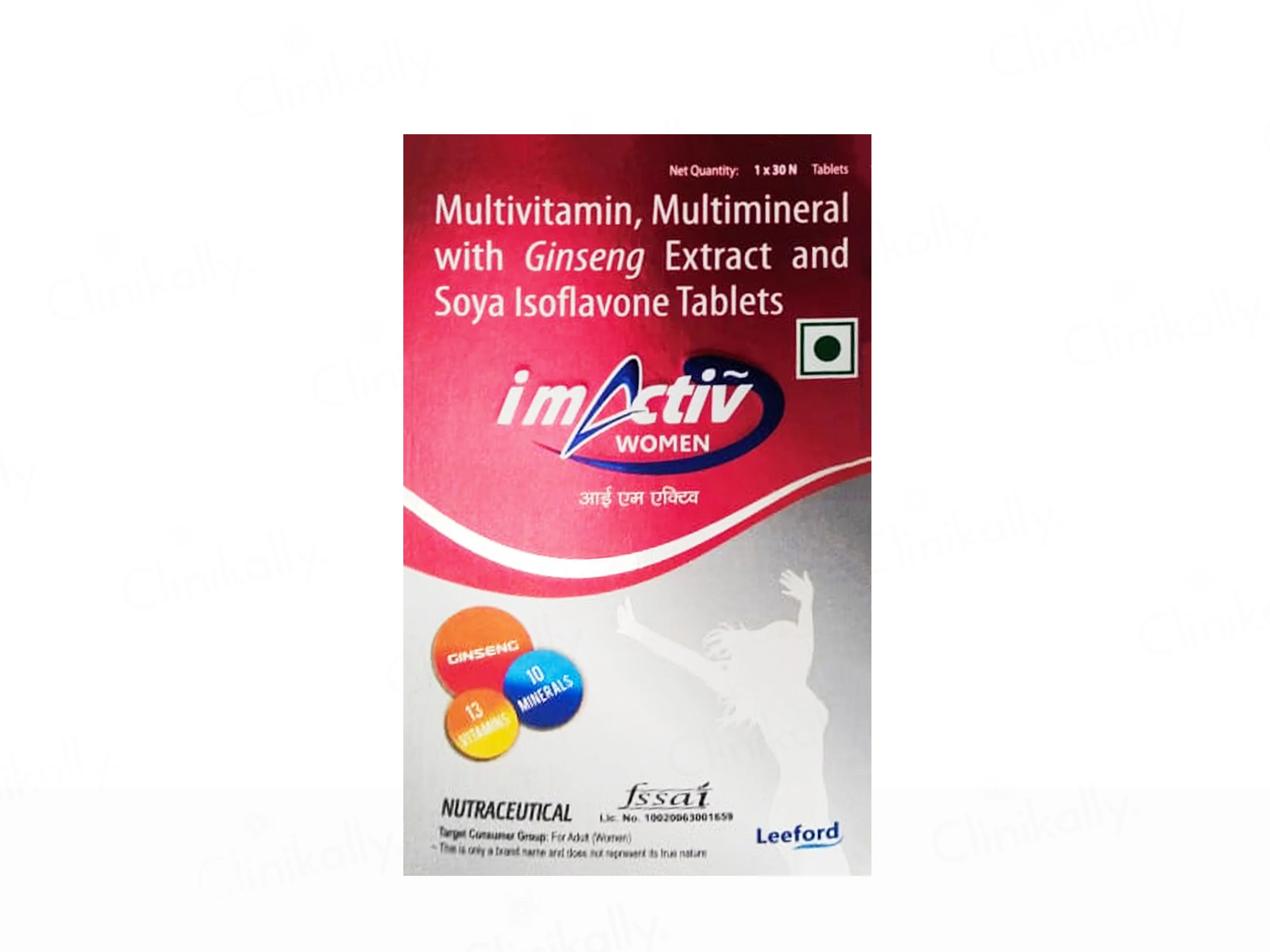 IM Activ Women Nutraceutical Tablet (Bottle)