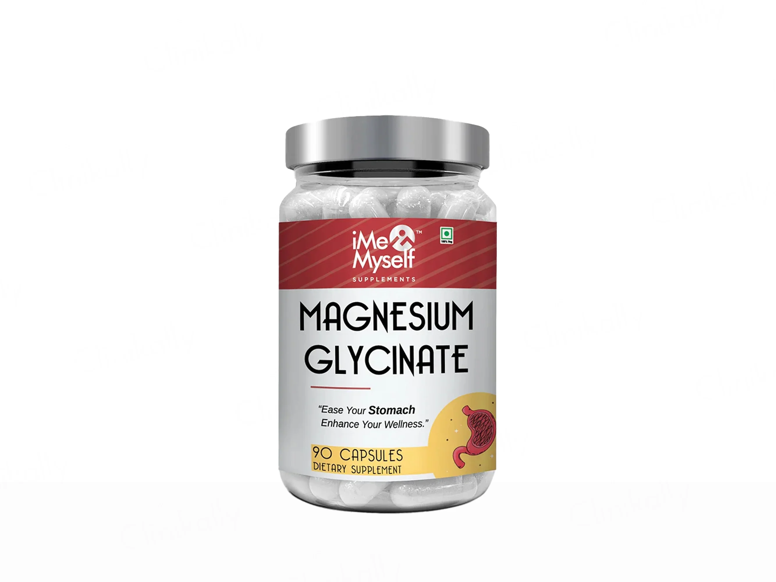 iMeMyself Magnesium Glycinate Dietary Supplement Vegetarian Capsule