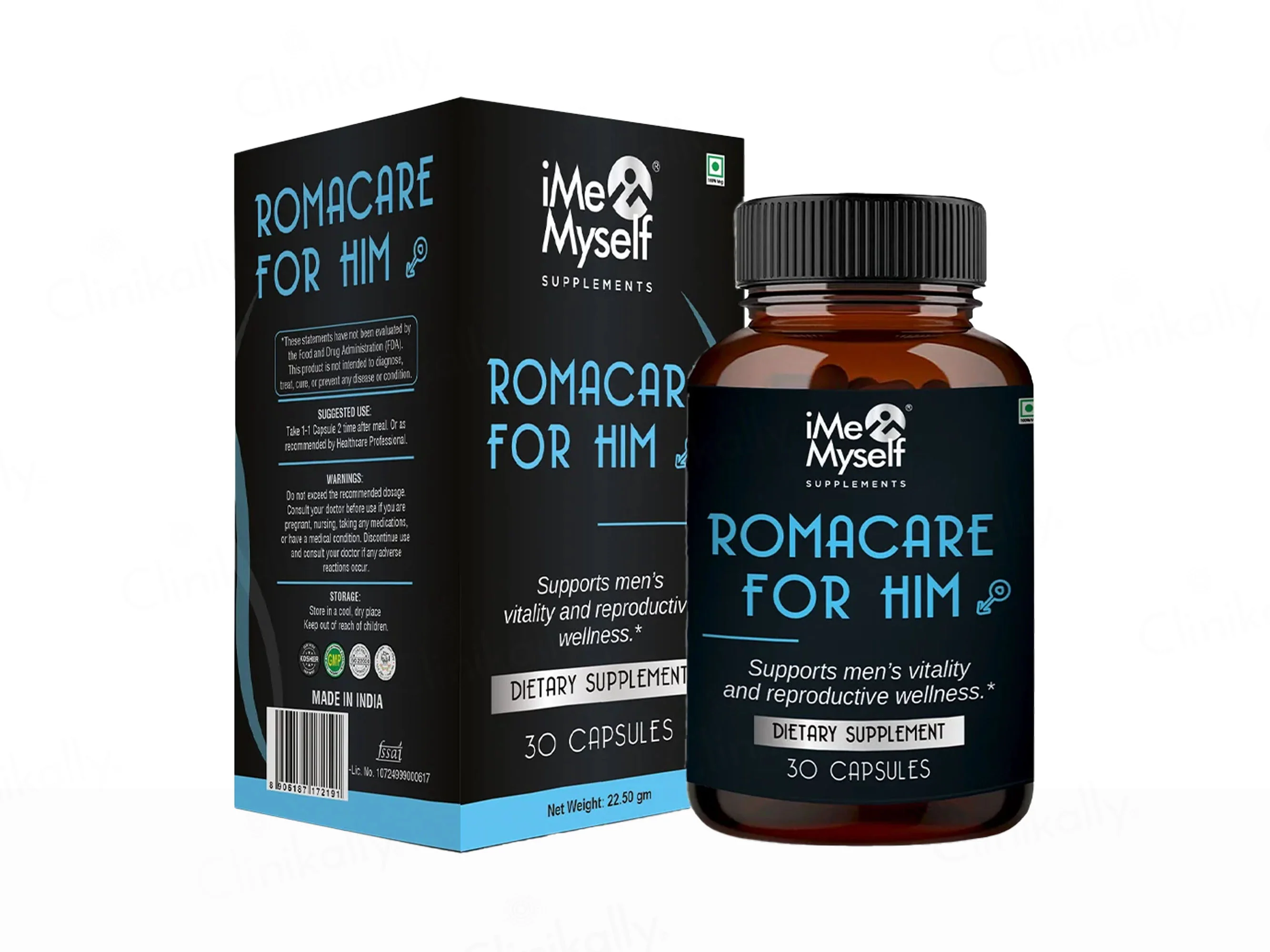 iMeMyself Romacare For Him Dietary Supplement Vegetarian Capsule