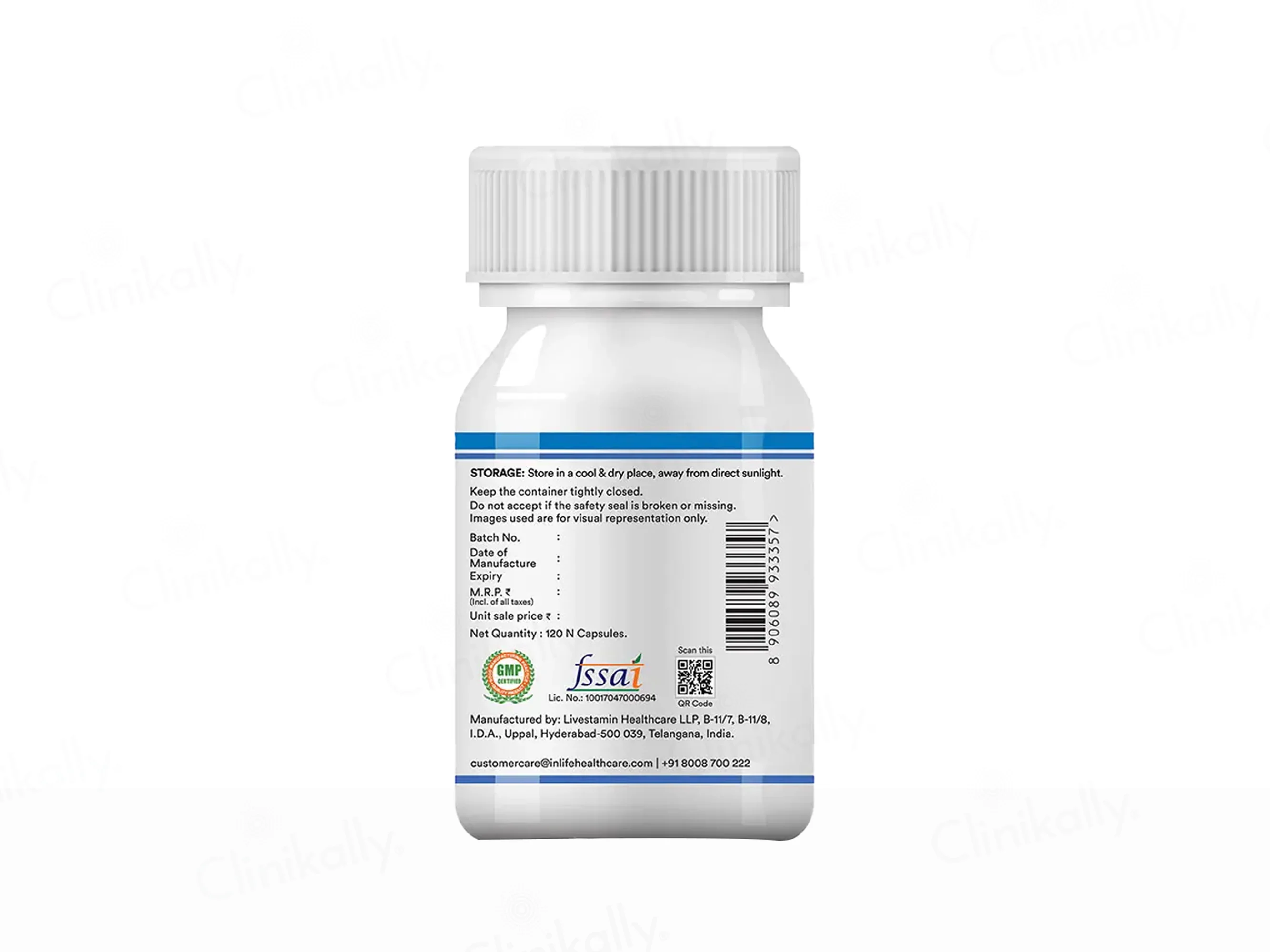 Inlife Chelated Zinc Complex Vegetarian Capsule - Image 5