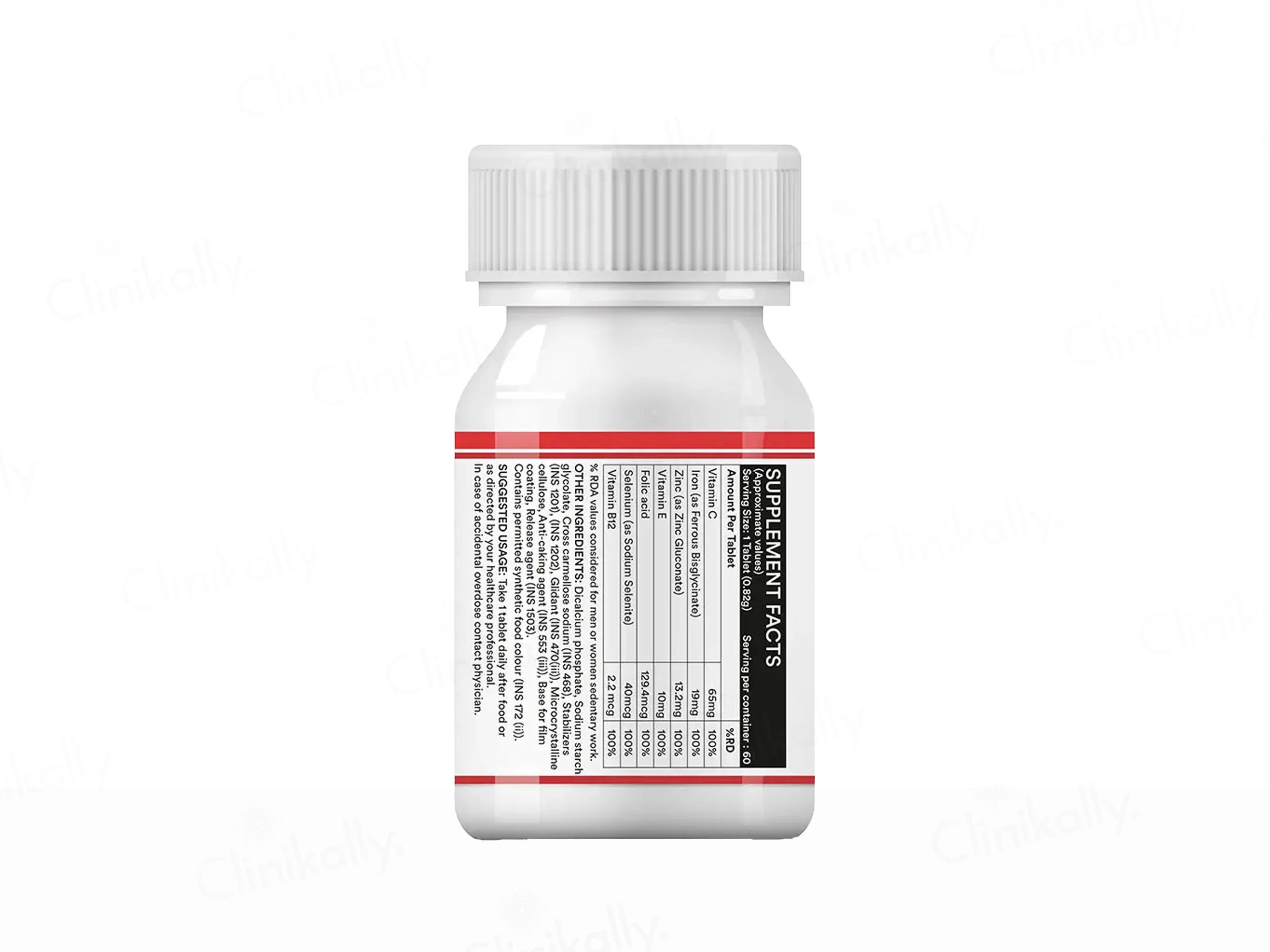 Inlife Fefotab Iron & Folic Acid Tablet - Image 4