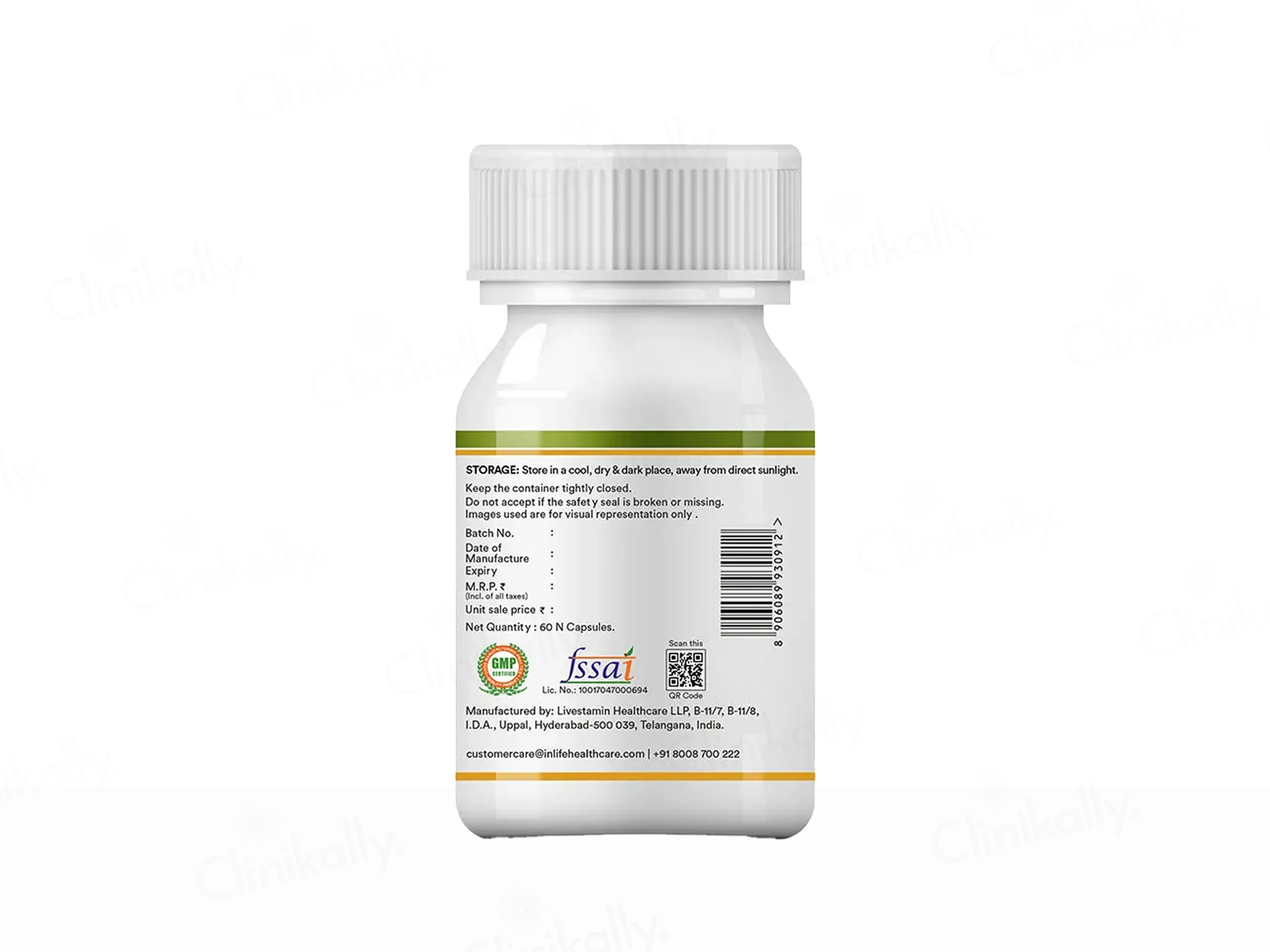 Inlife Ginkgo Biloba 120mg Vegetarian Capsule - Image 5