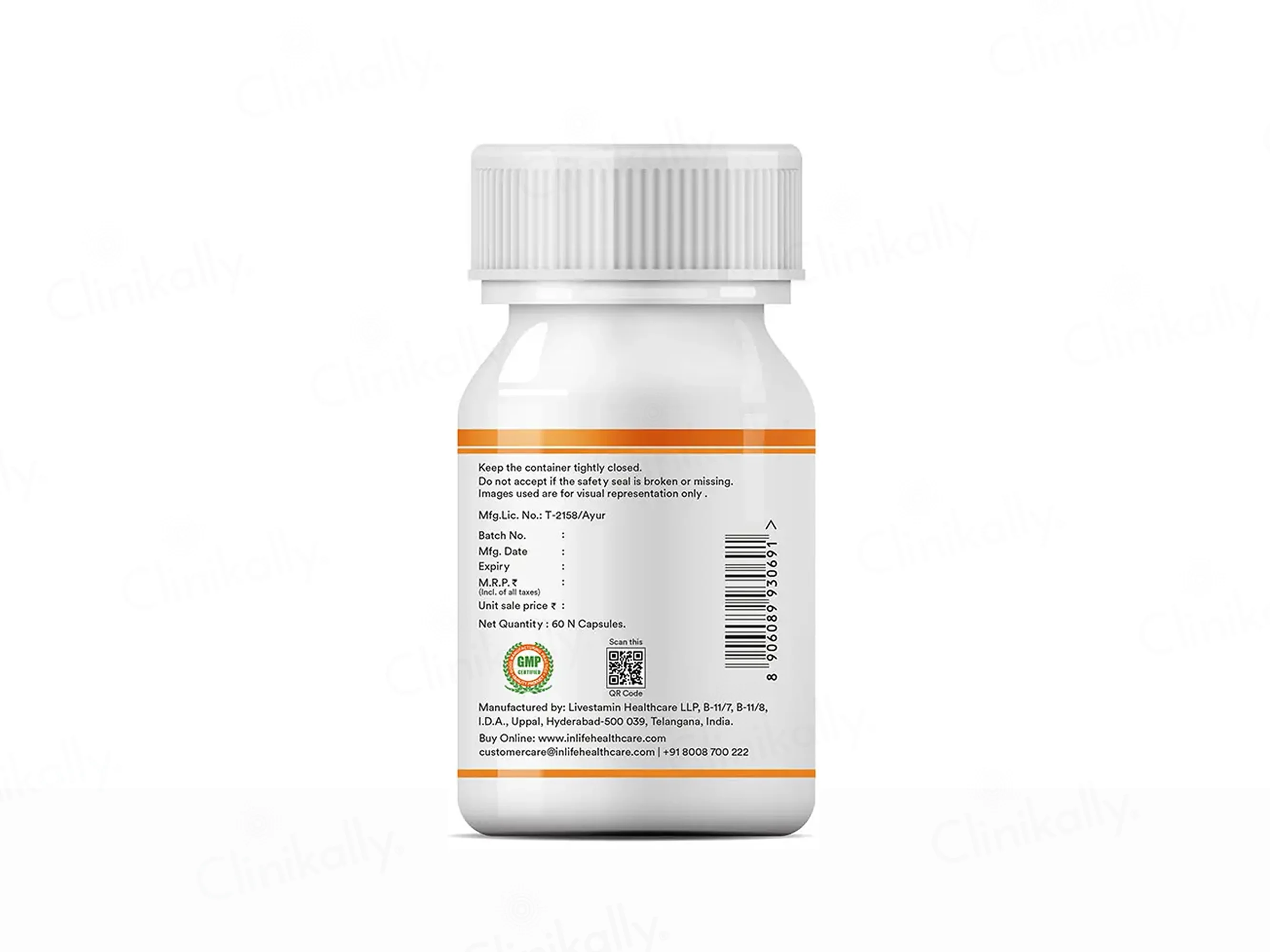Inlife Haridra Ghan Curcumin 95 Advanced Vegetarian Capsule - Image 5