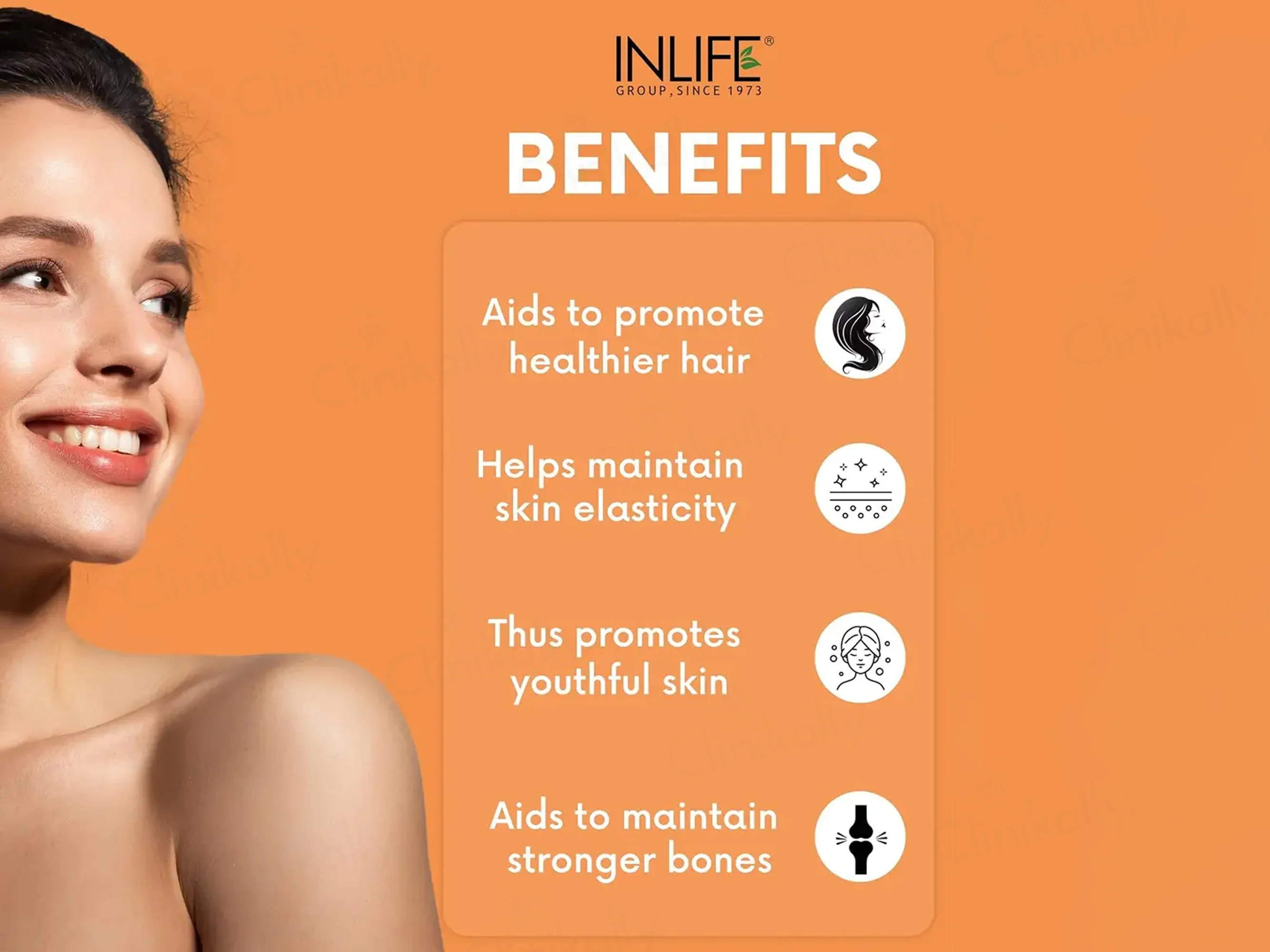 Inlife Japanese Hydrolyzed Type 1 & 3 Collagen Peptides Nutraceutical Powder - Image 3