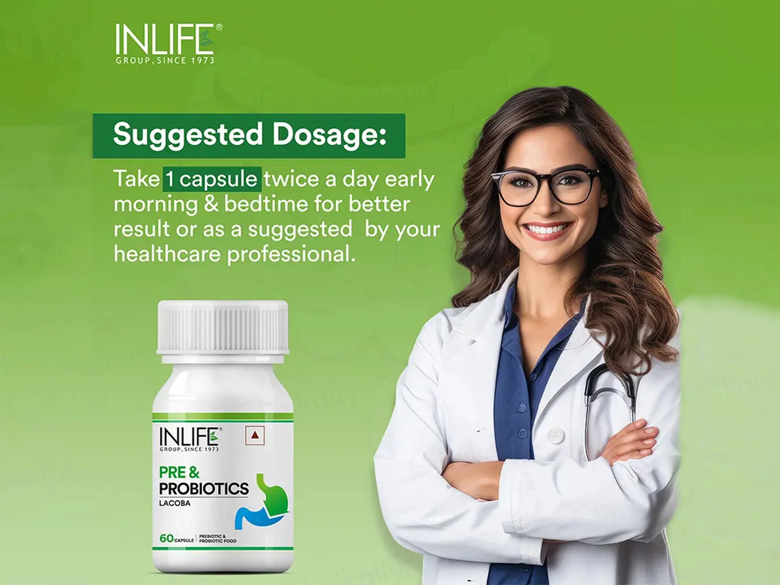 Inlife Lacoba Pre & Probiotics Capsule - Image 3
