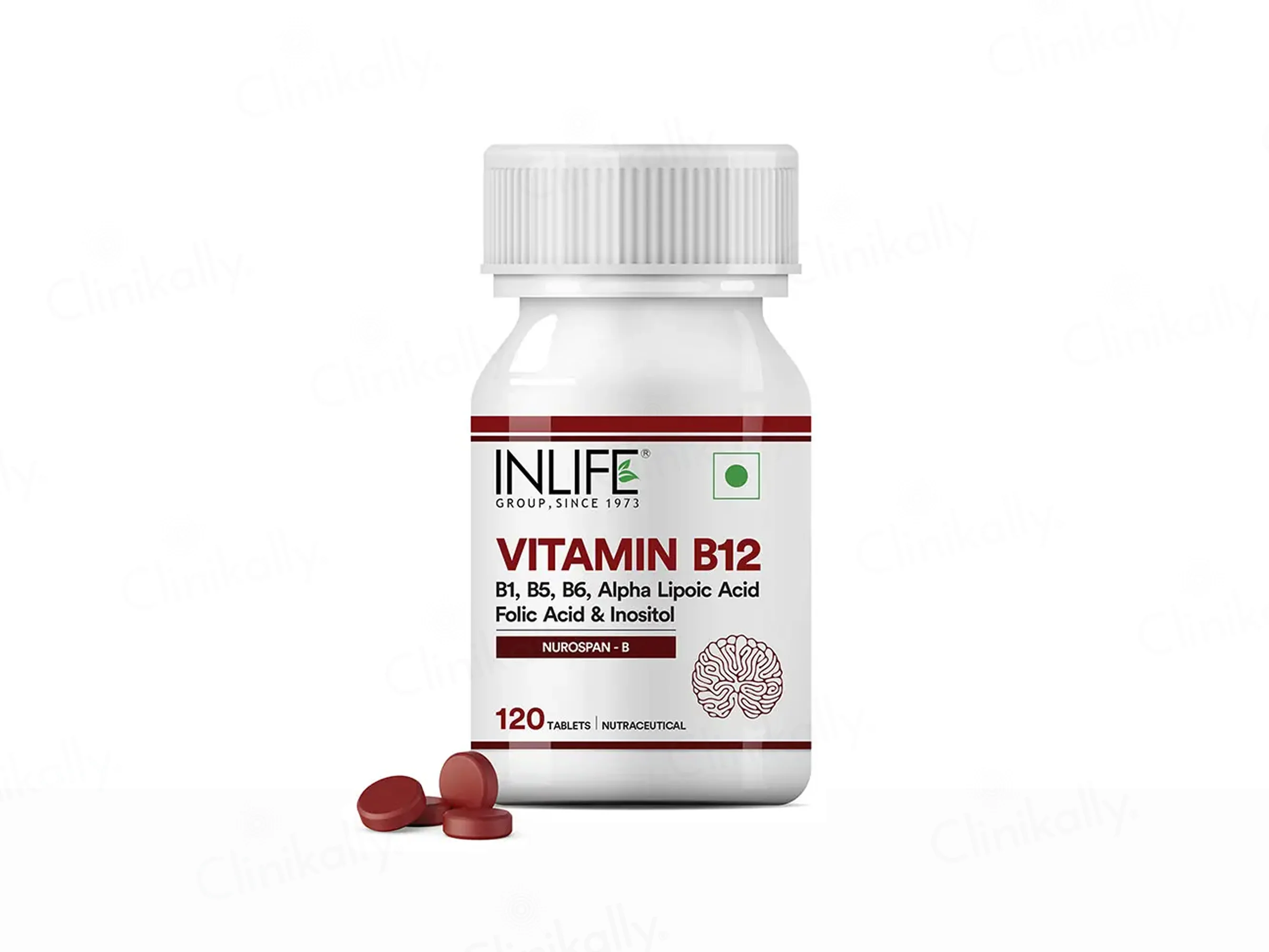 Inlife Nurospan-B Vitamin B12 Nutraceutical Tablet