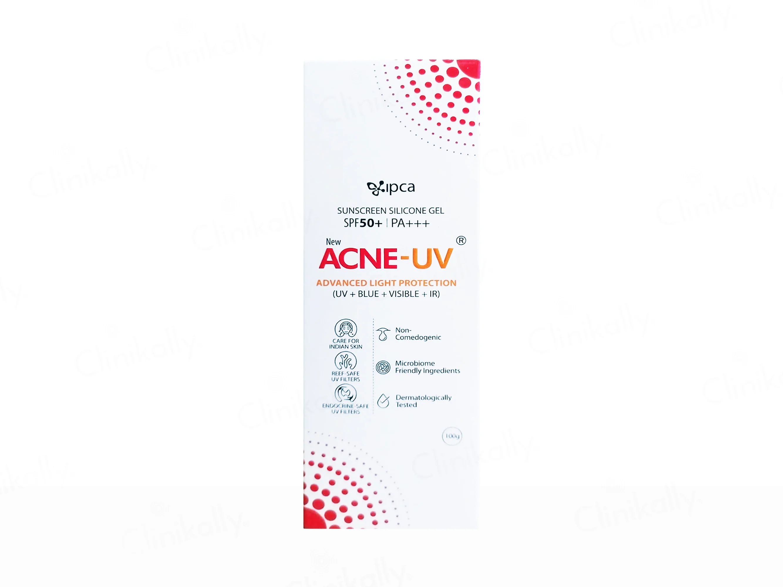 IPCA Acne-UV Advanced Light Protection Silicone Sunscreen Gel SPF 50+ PA++++ - Image 5