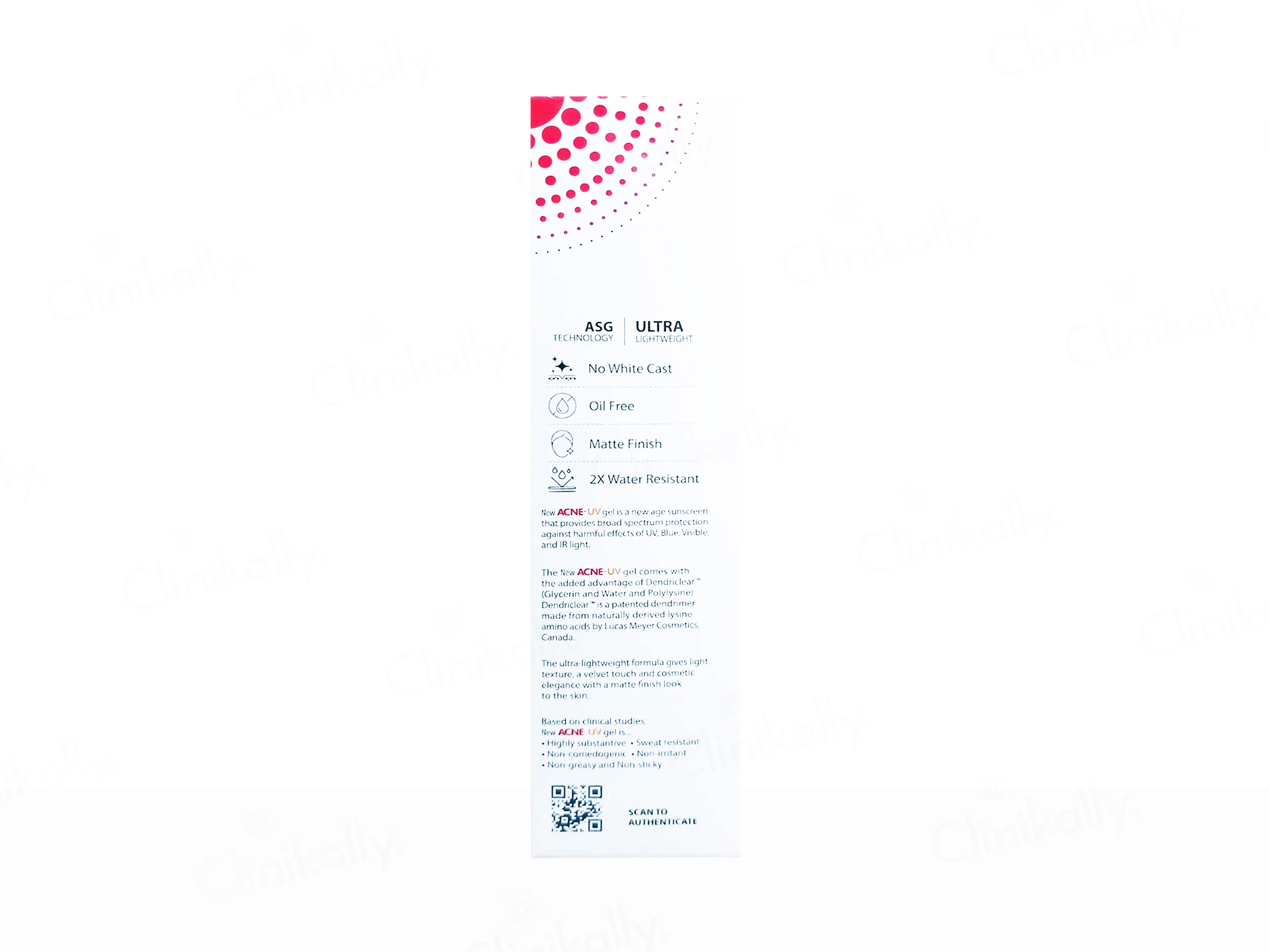 IPCA Acne-UV Advanced Light Protection Silicone Sunscreen Gel SPF 50+ PA++++ - Image 7