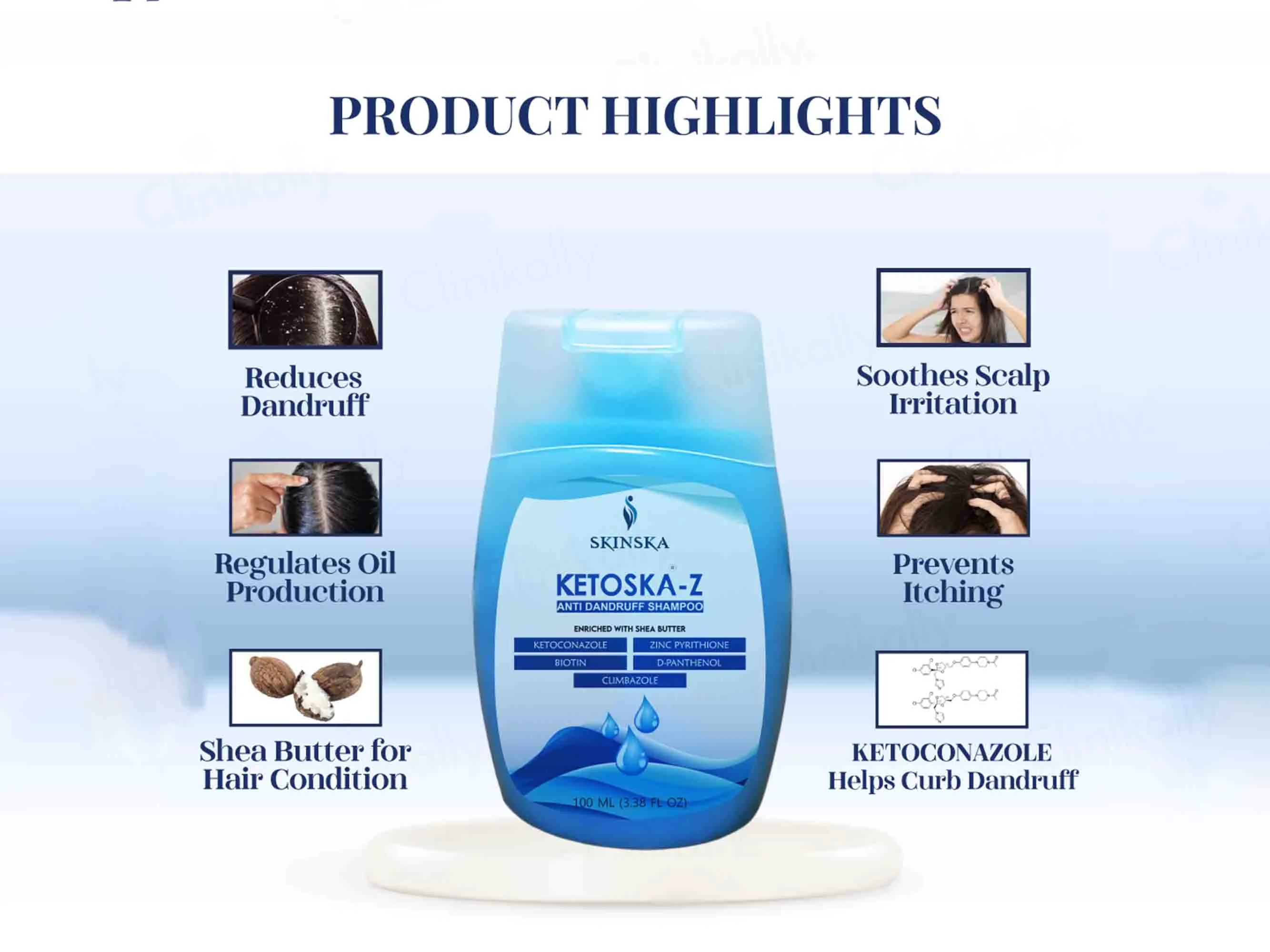KetoSka-Z Anti Dandruff Shampoo - Image 3