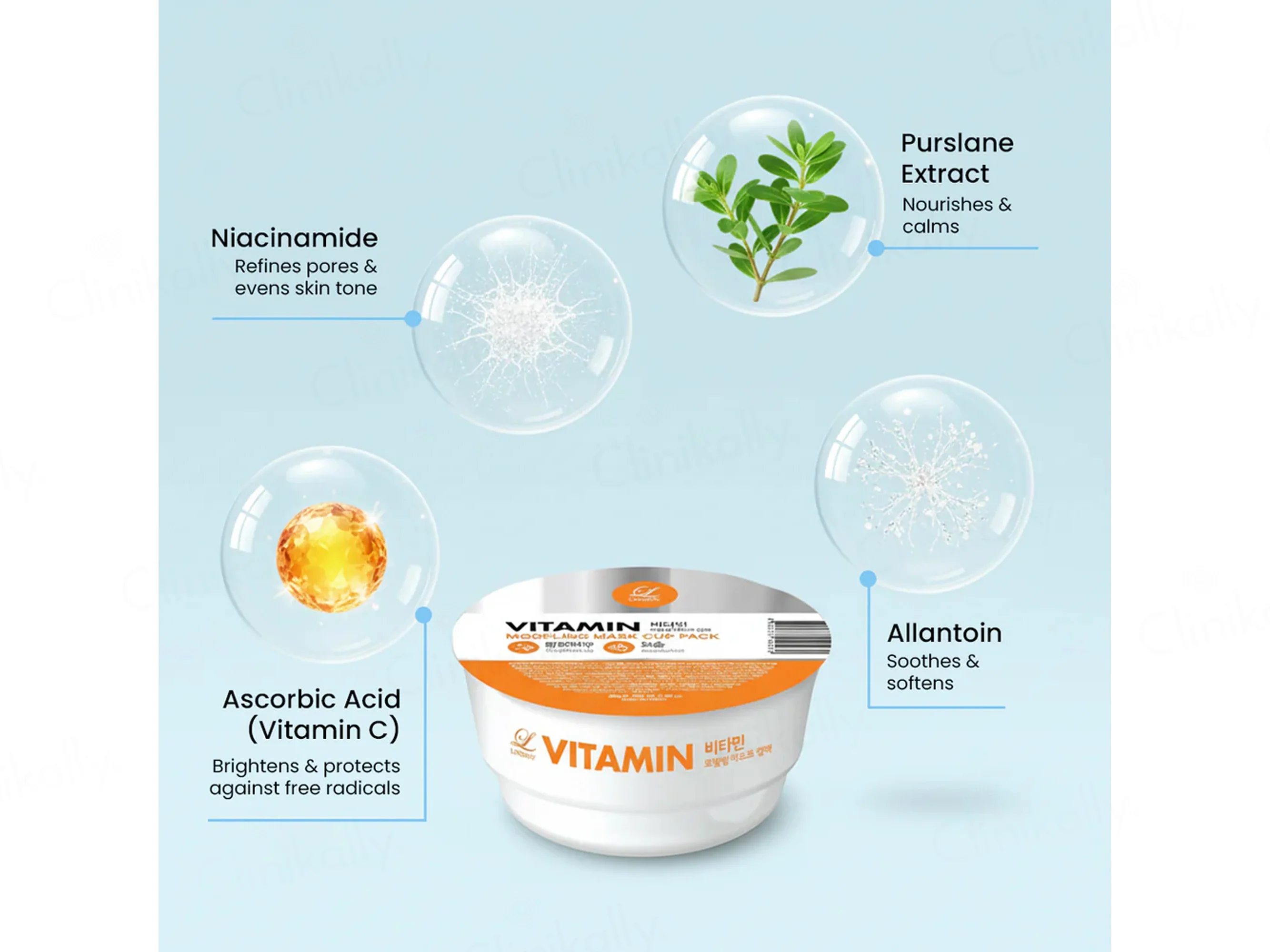 Lindsay Vitamin Modeling Mask Cup Pack - Image 4