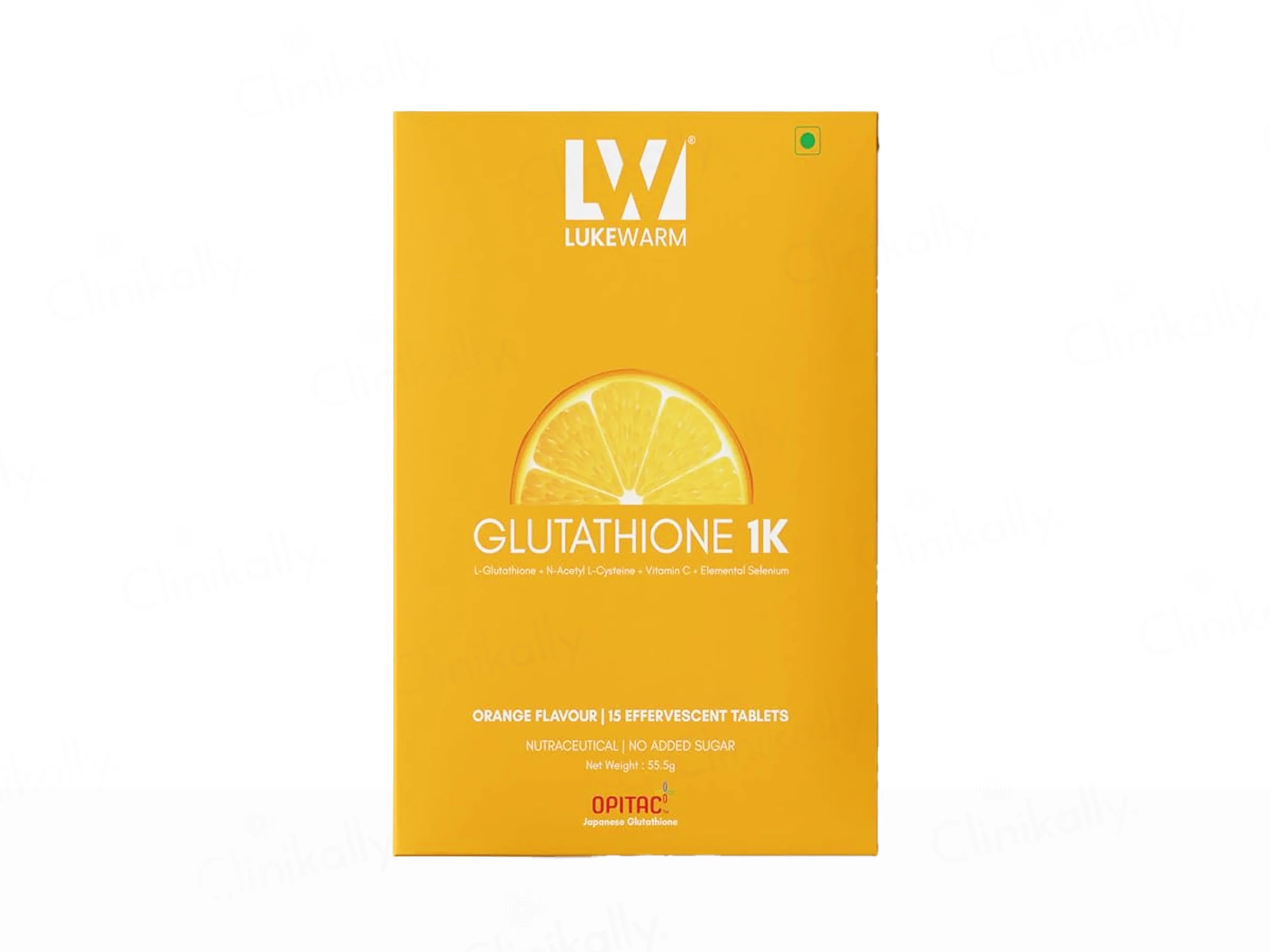 Lukewarm Glutathione 1K Nutraceutical Effervescent Tablet