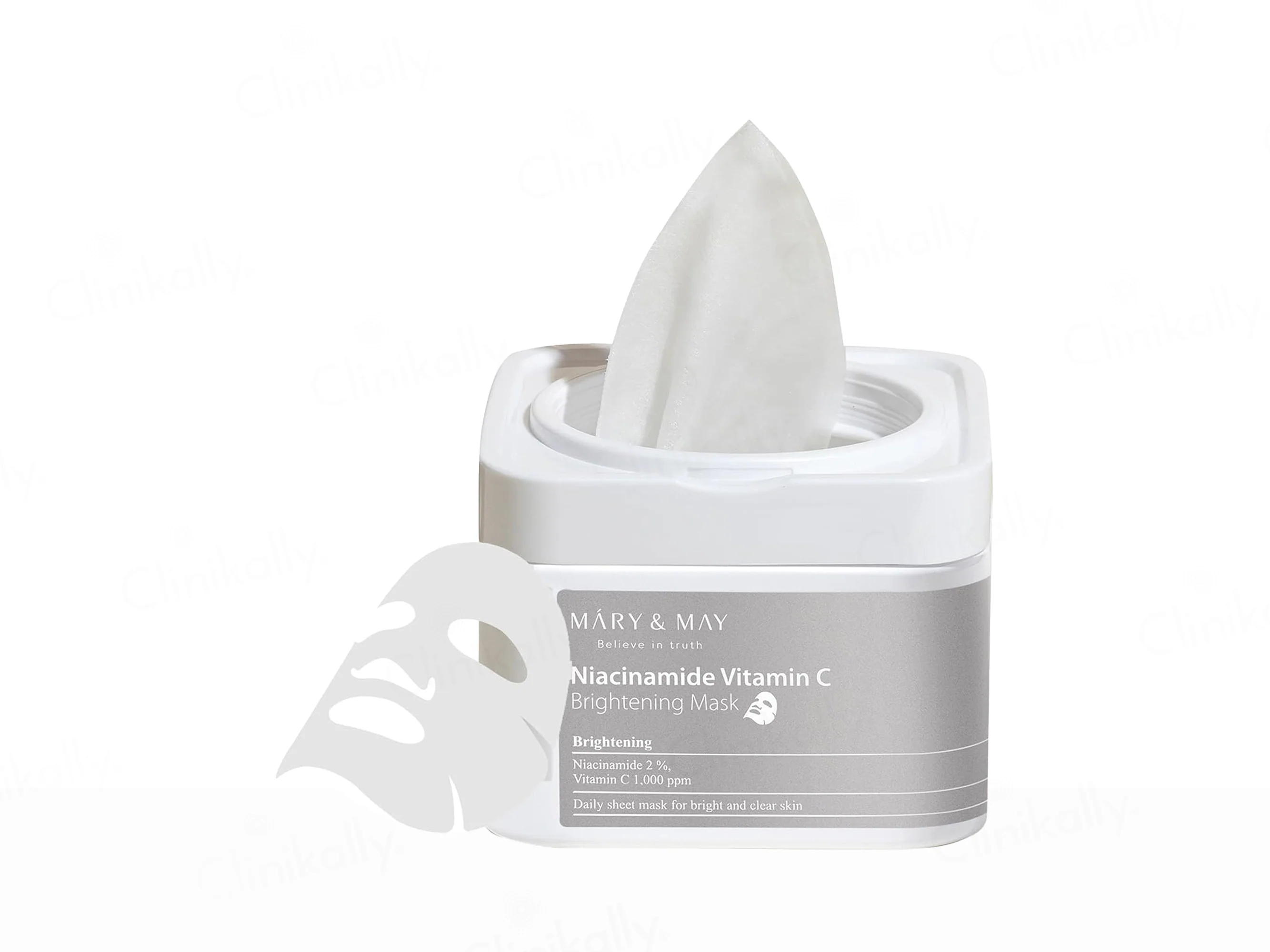 Mary&May Niacinamide Vitamin C Brightening Daily Sheet Mask