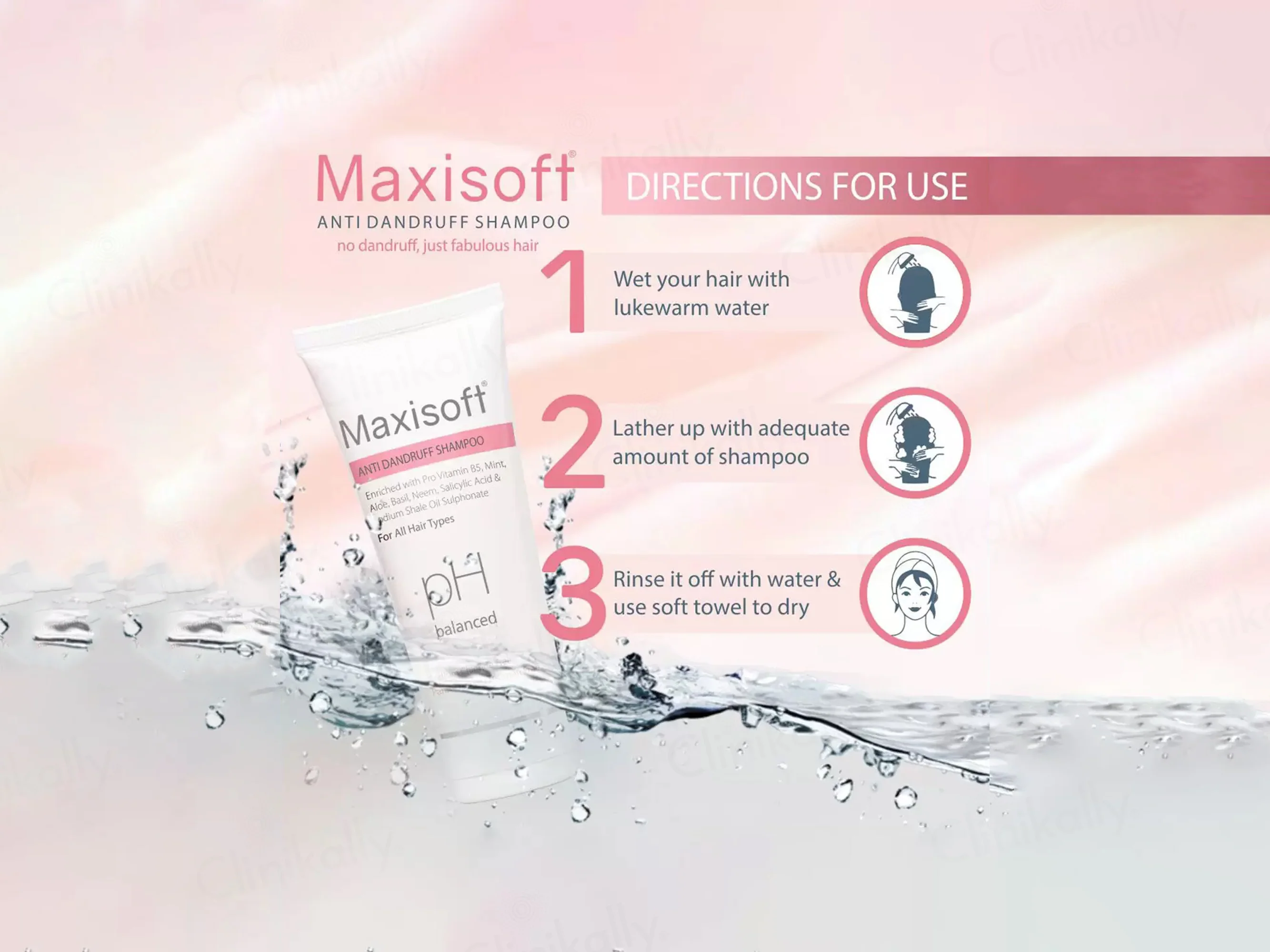 Maxisoft pH Balanced Anti Dandruff Shampoo - Image 4