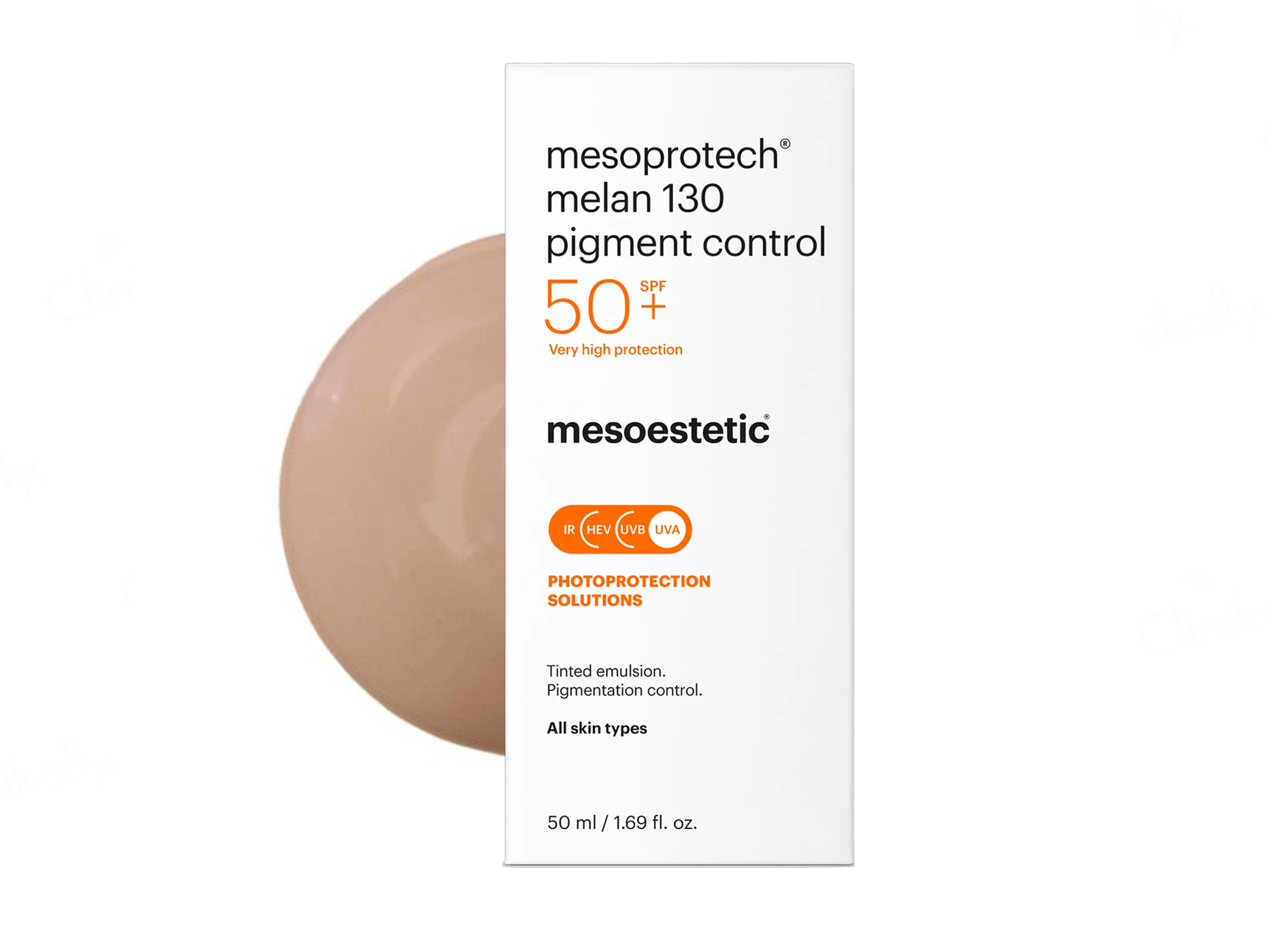 Mesoestetic Mesoprotech Melan 130 Pigment Control Sunscreen SPF 50+ - Image 2
