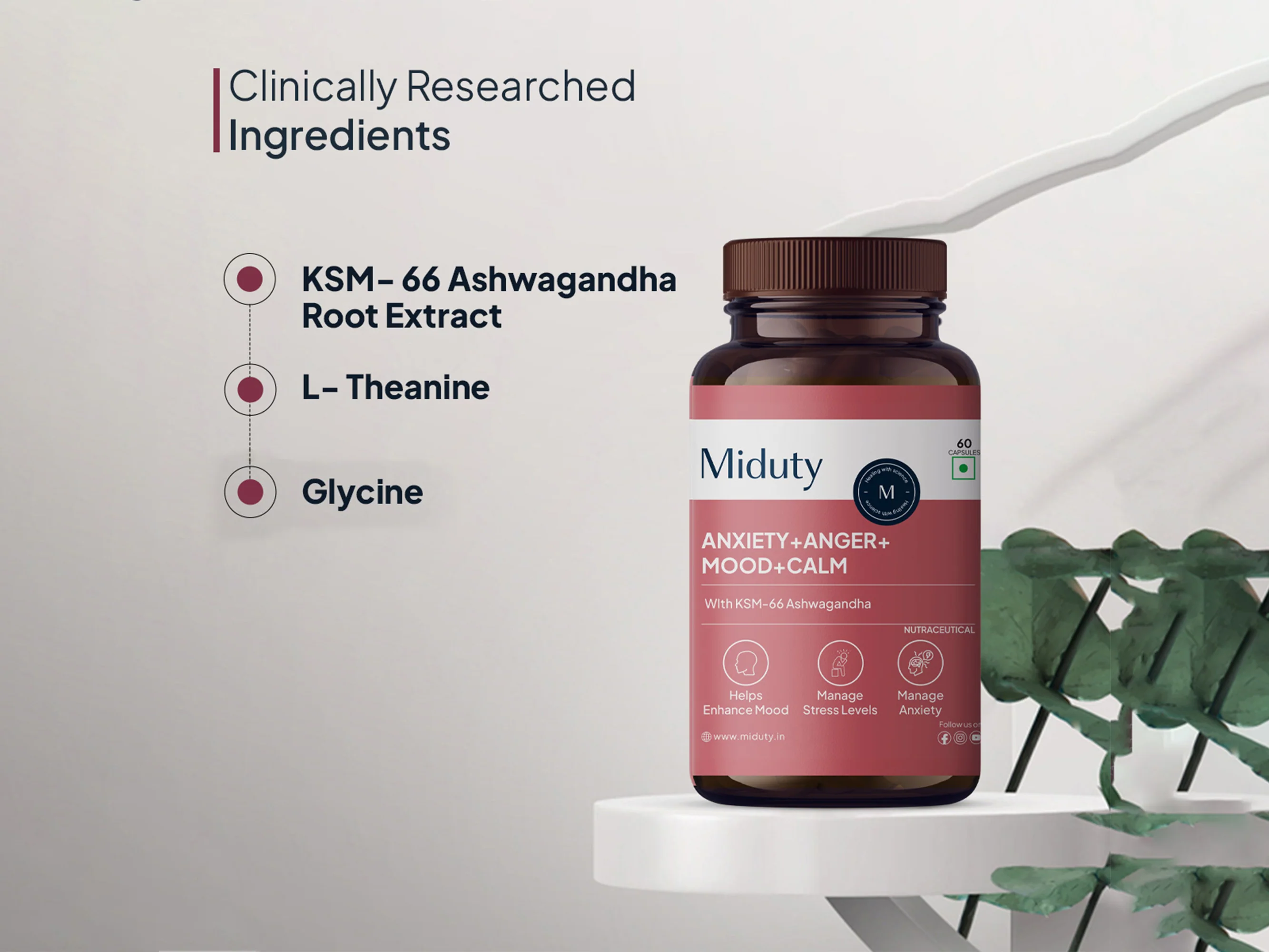 Miduty Anxiety + Anger + Mood + Calm Capsule - Image 5