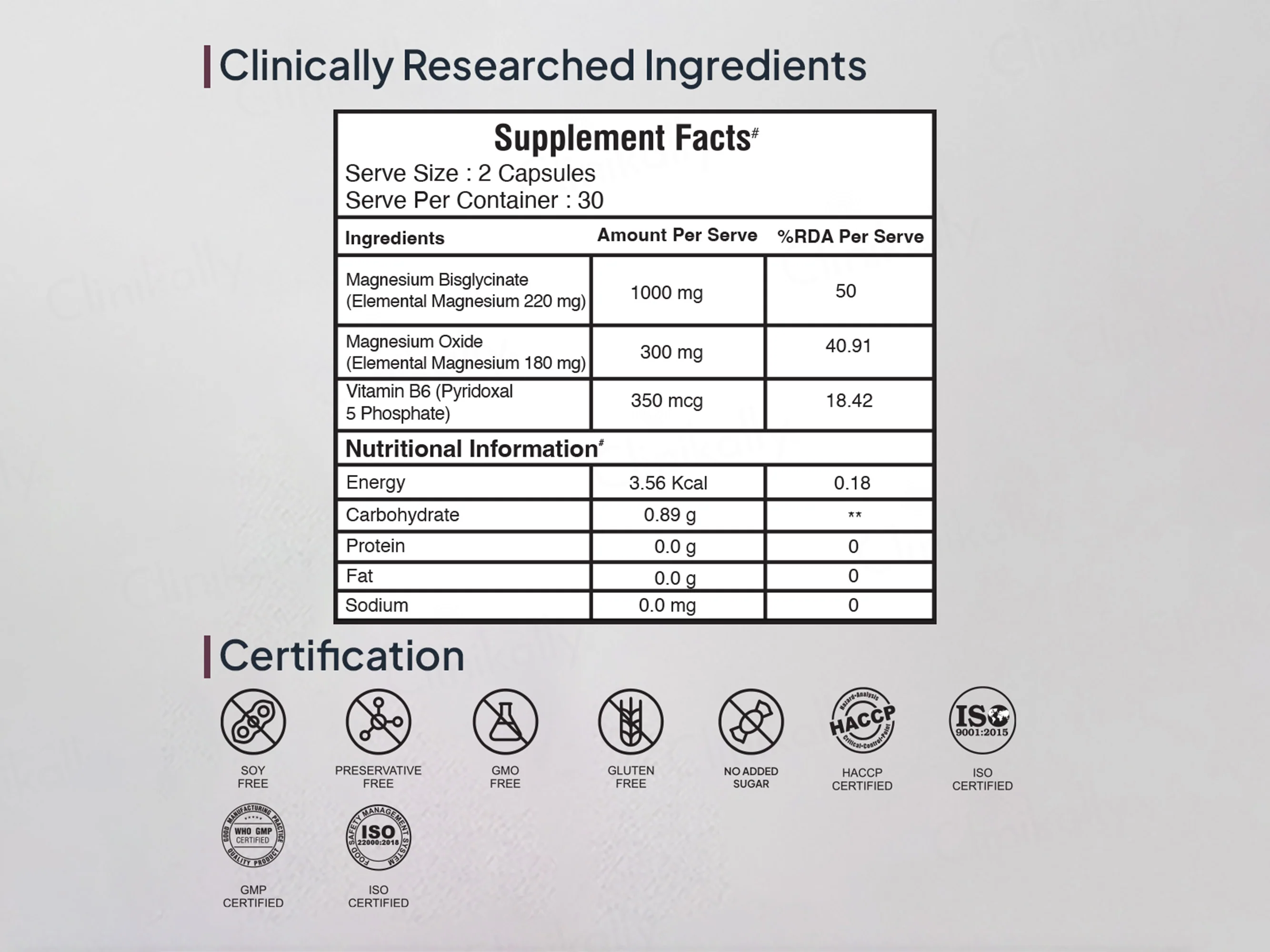 Miduty Chelated Magnesium Relax Capsule - Image 5