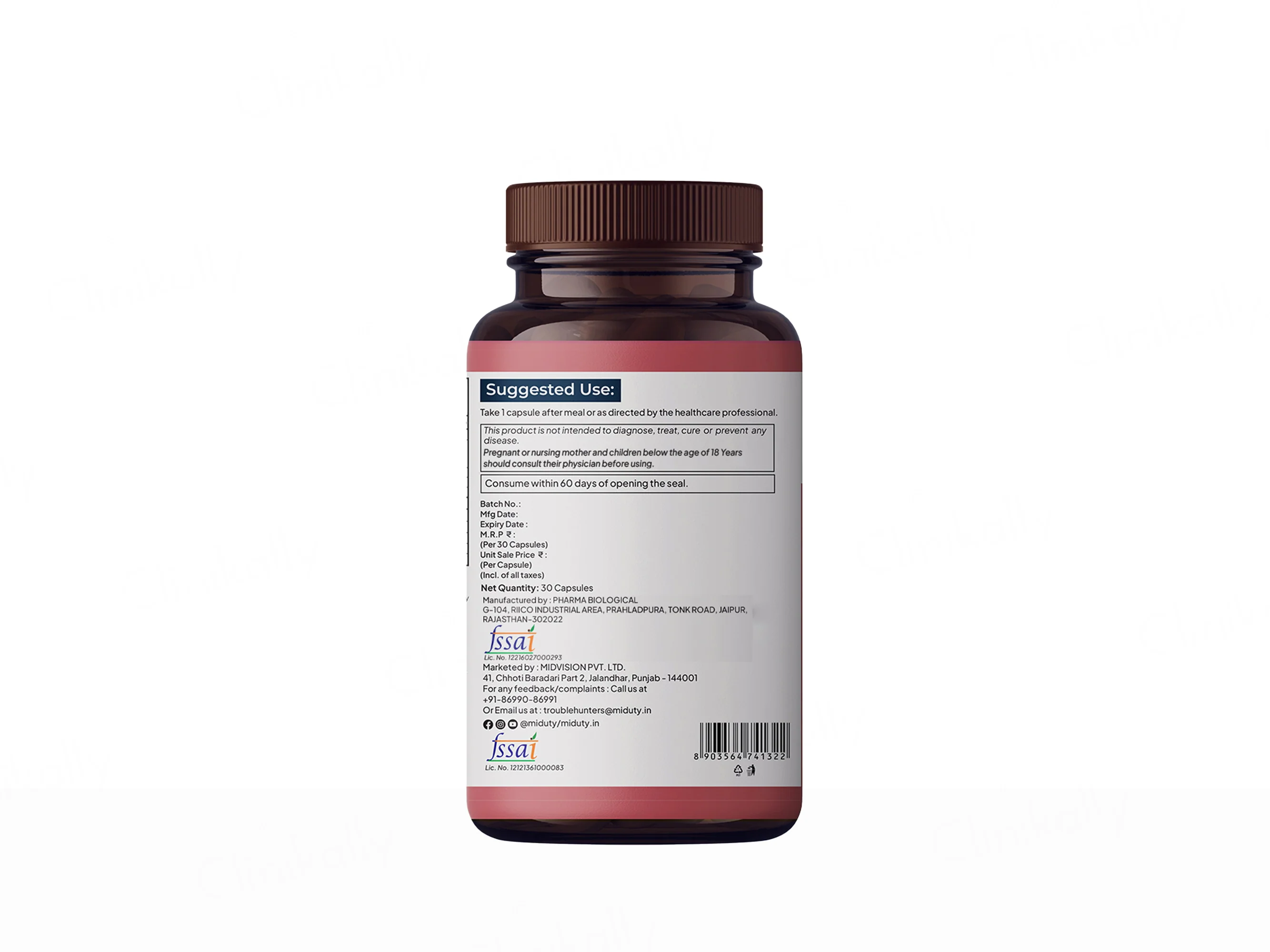 Miduty Happy Heart With Liposomal CoQ10 Capsule - Image 3