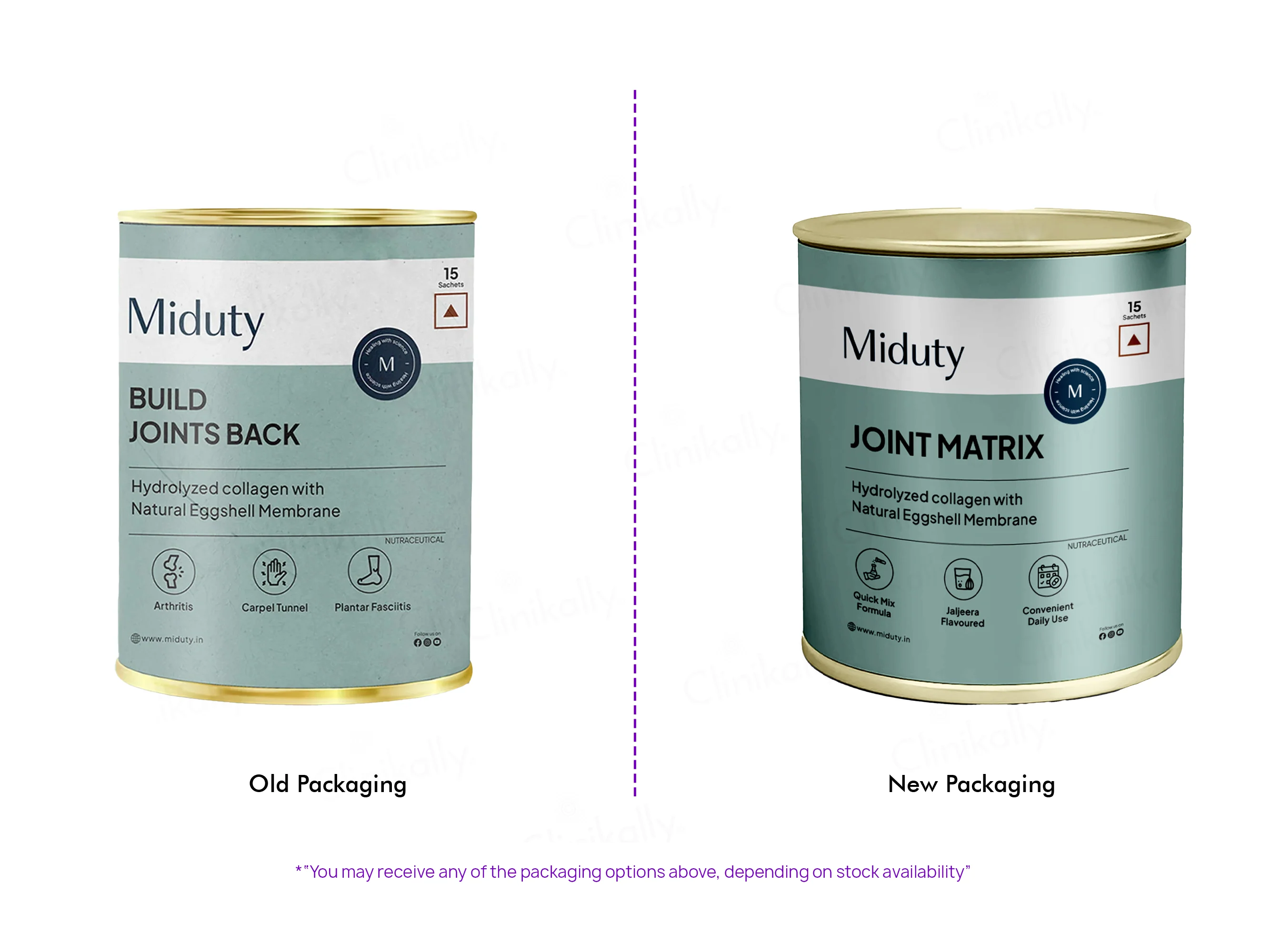 Miduty Joint Matrix Hydrolyzed Collagen Nutraceutical Powder - Image 2