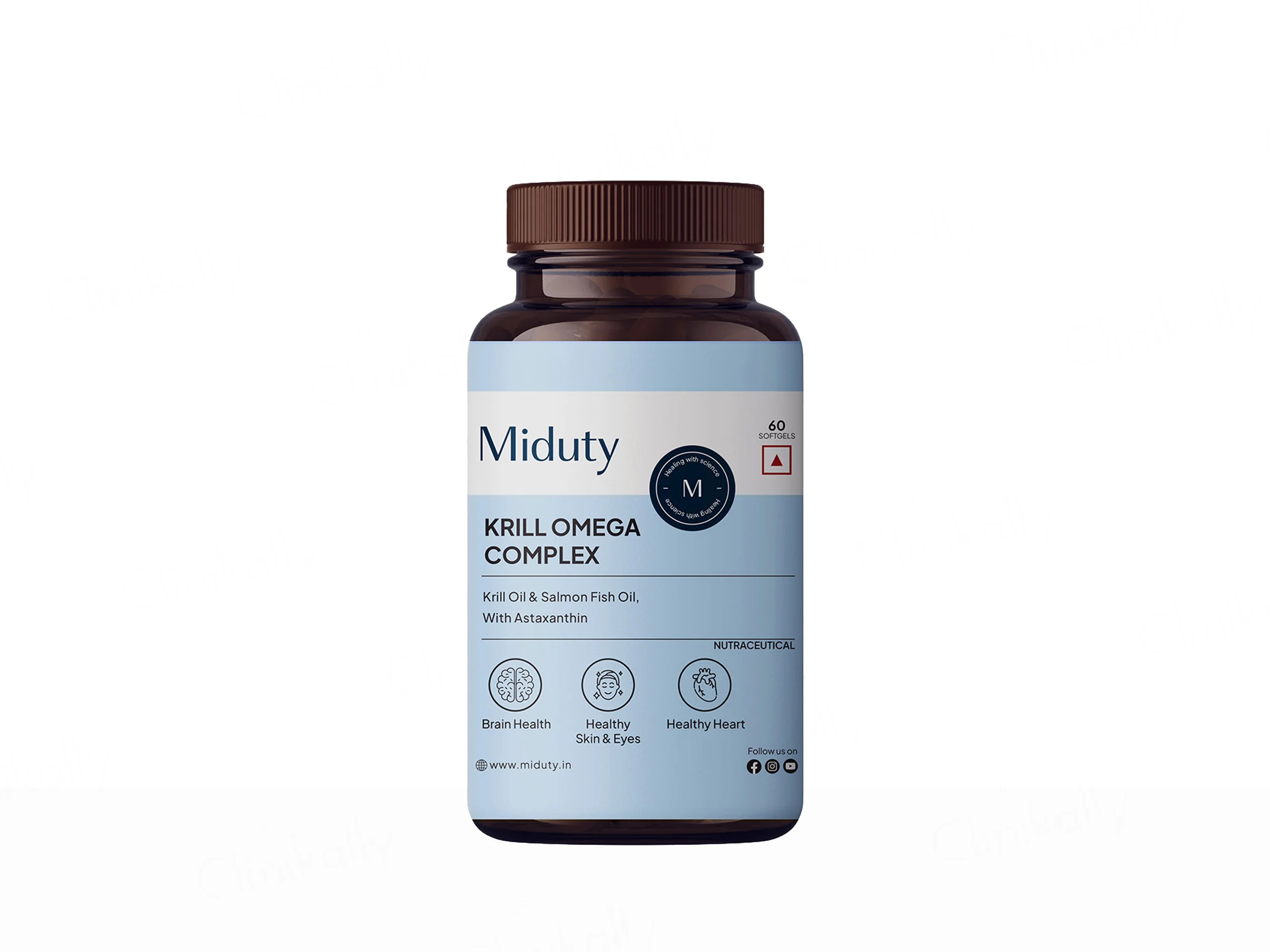 Miduty Krill Omega Complex Softgel Capsule