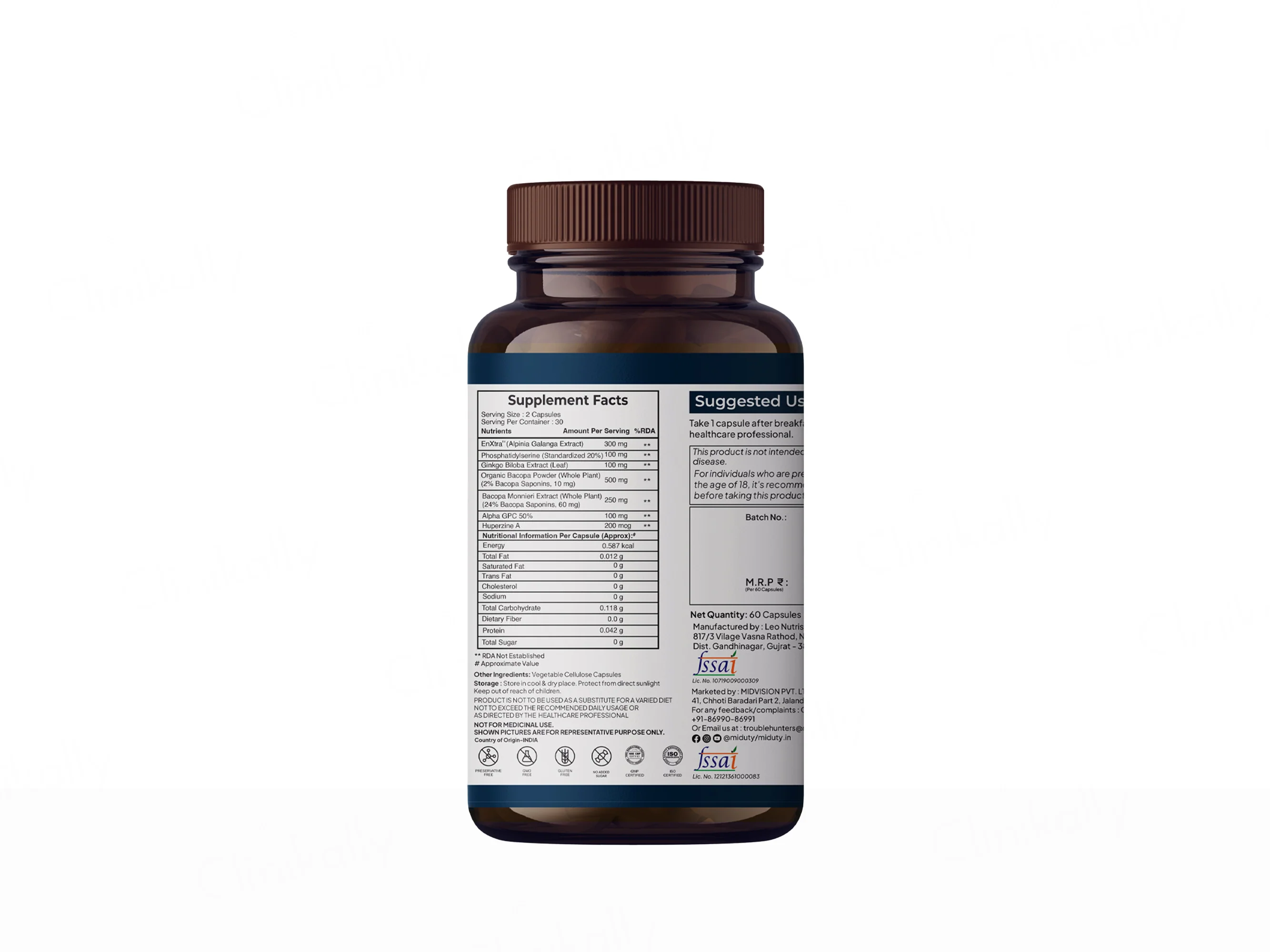 Miduty Memory & Focus Capsule - Image 2