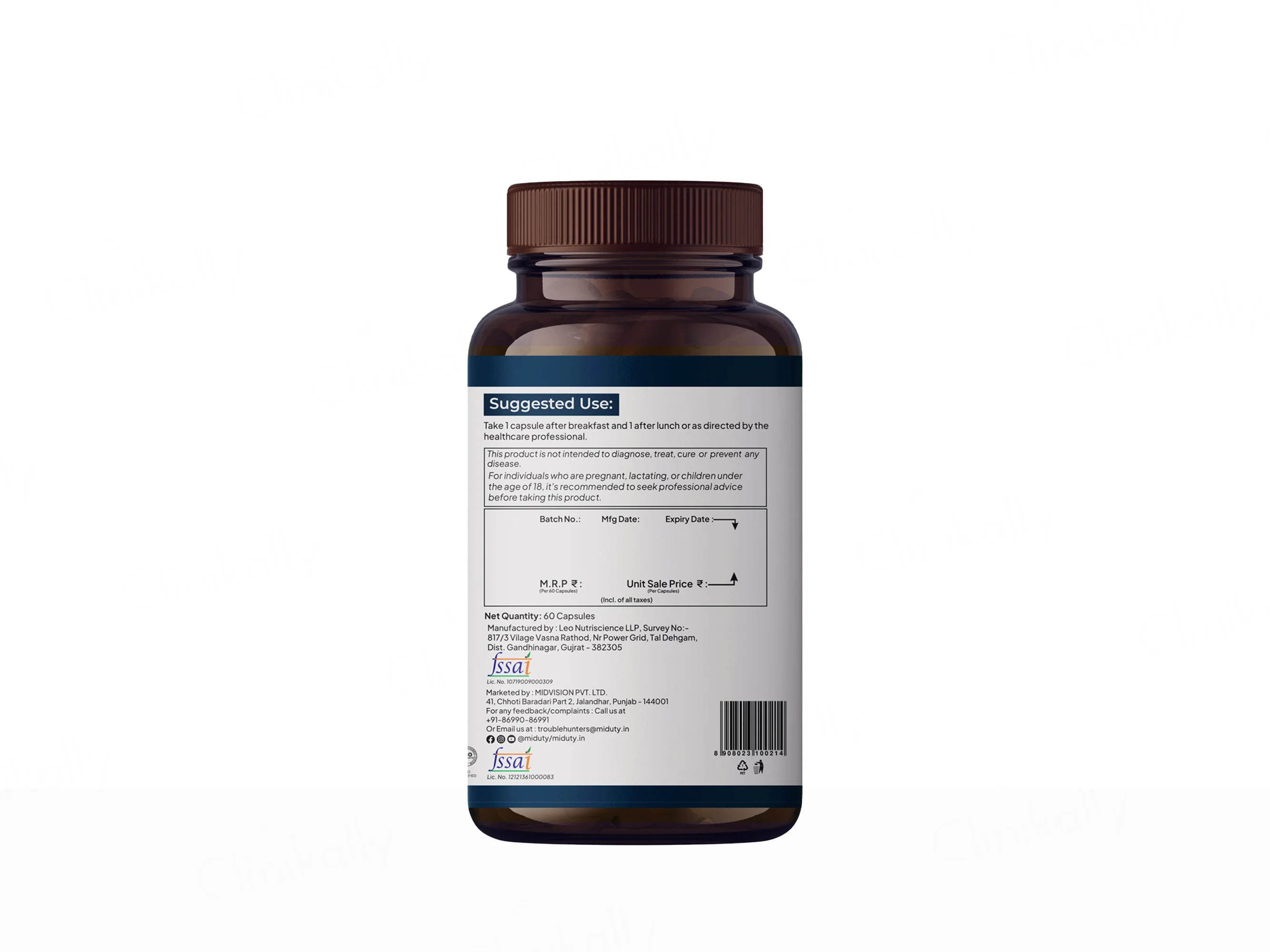 Miduty Memory & Focus Capsule - Image 3