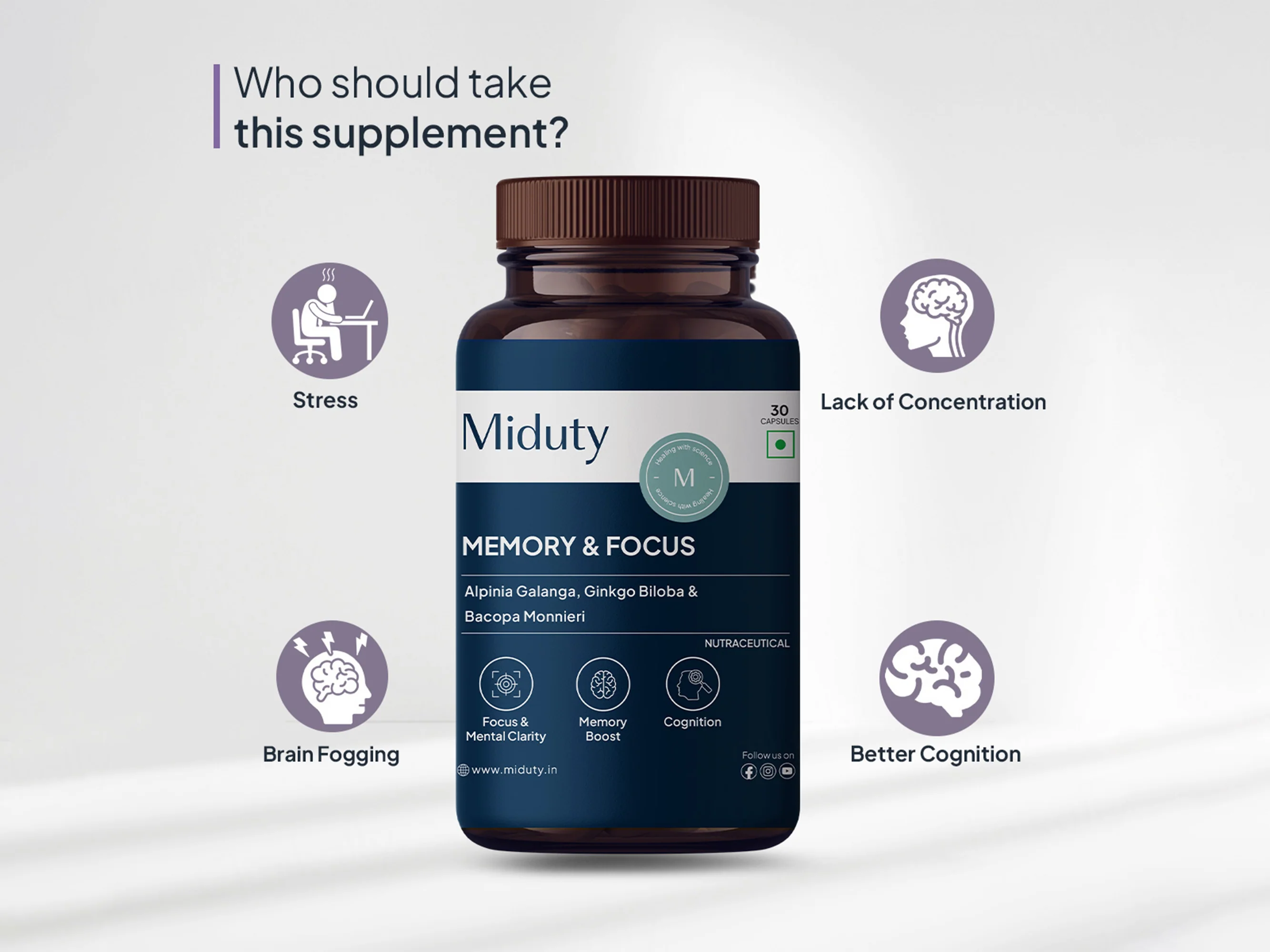 Miduty Memory & Focus Capsule - Image 6