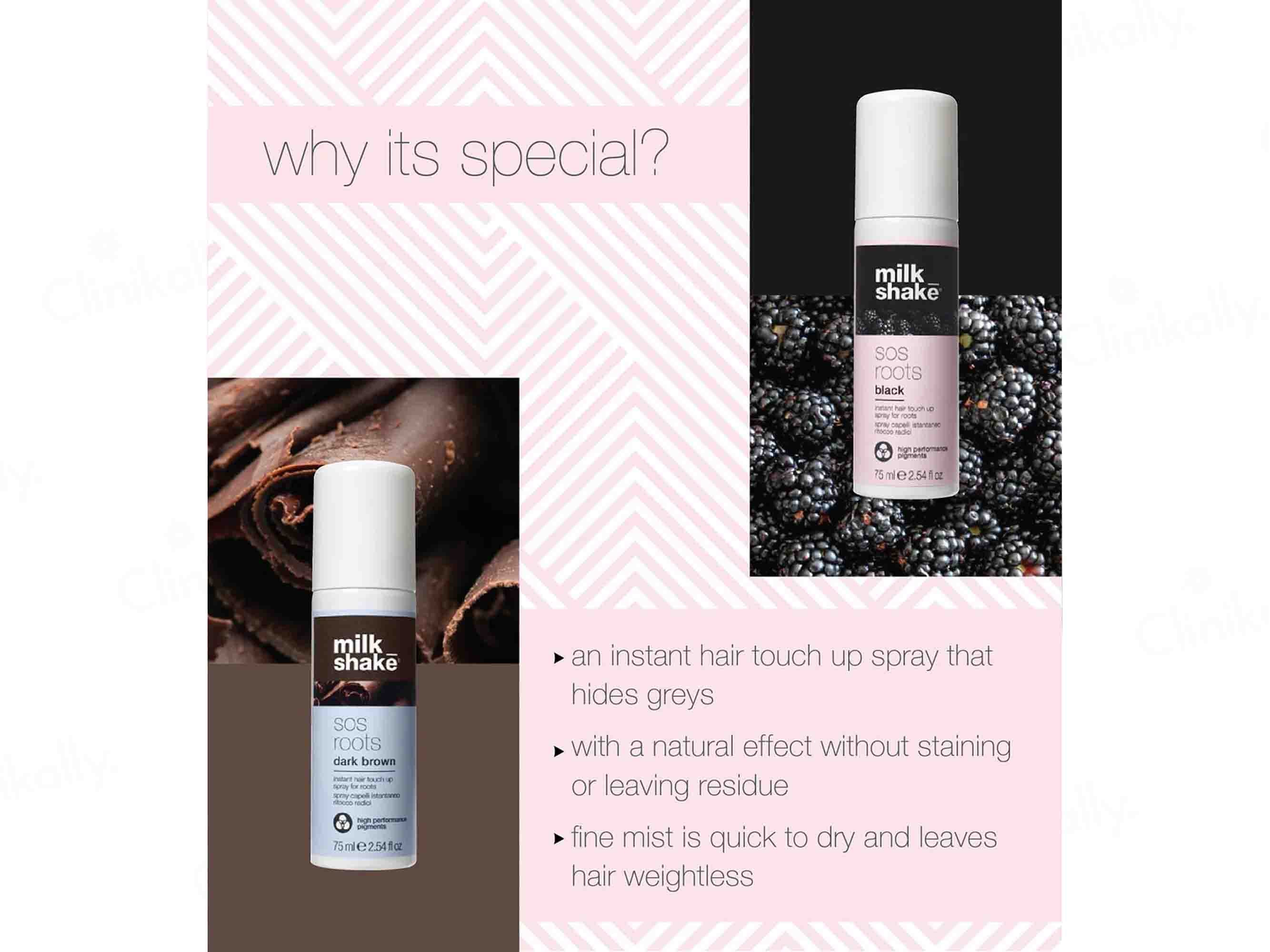 Milk Shake SOS Roots Spray - Brown - Image 2