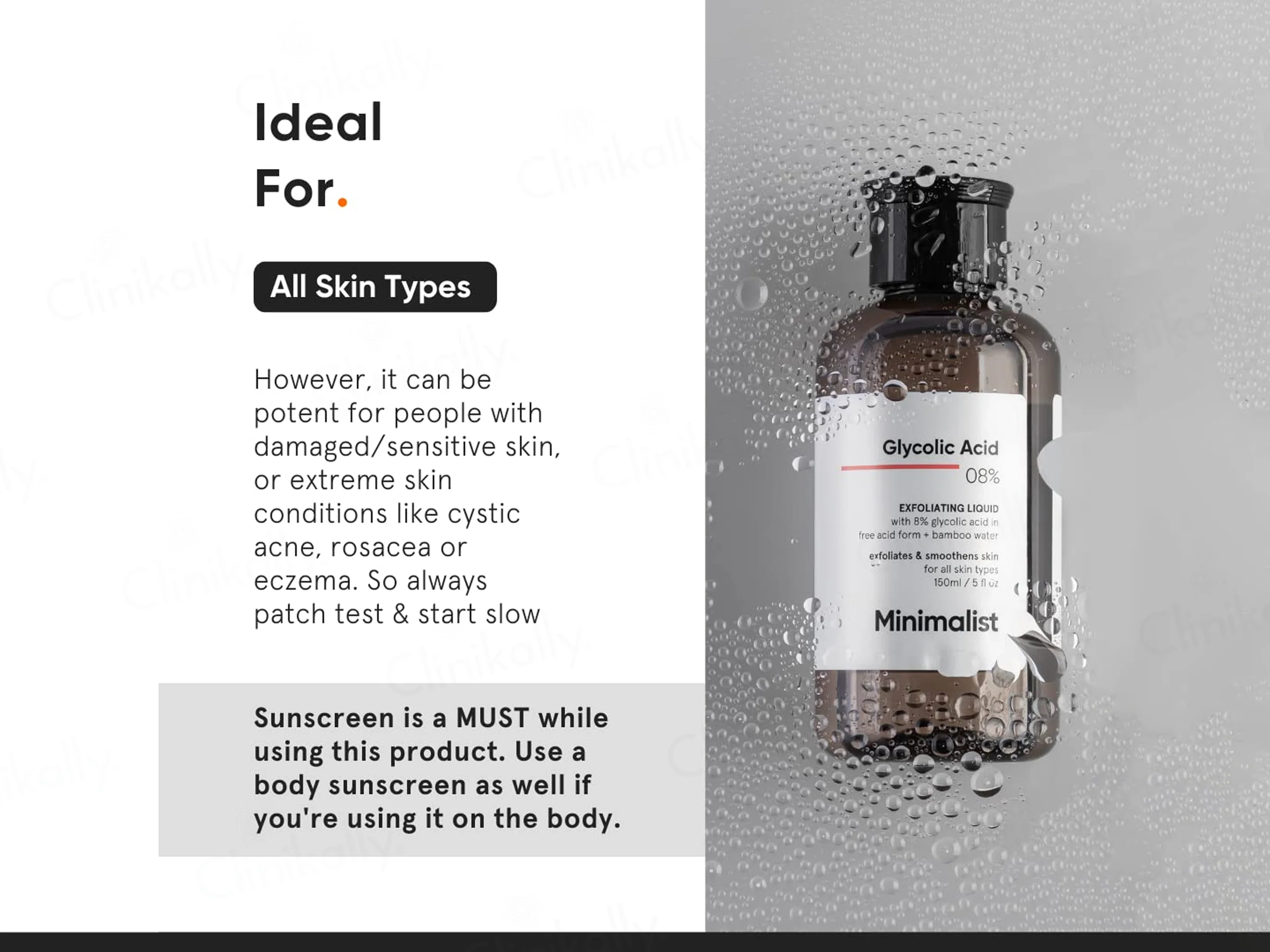 Minimalist 8% Glycolic Acid Exfoliating Liquid - Image 5