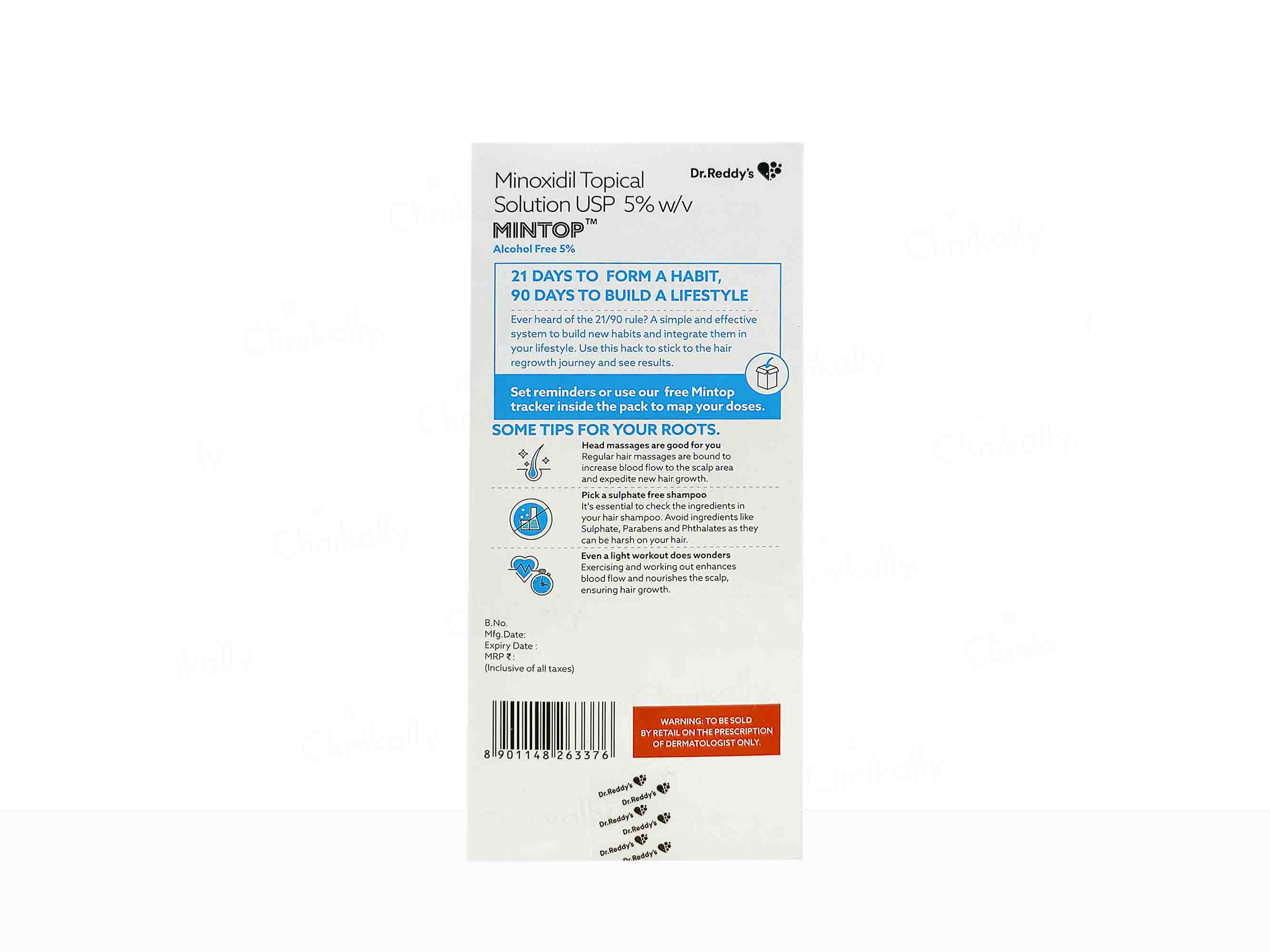 Mintop 5% Hair Regrowth Solution - Image 3