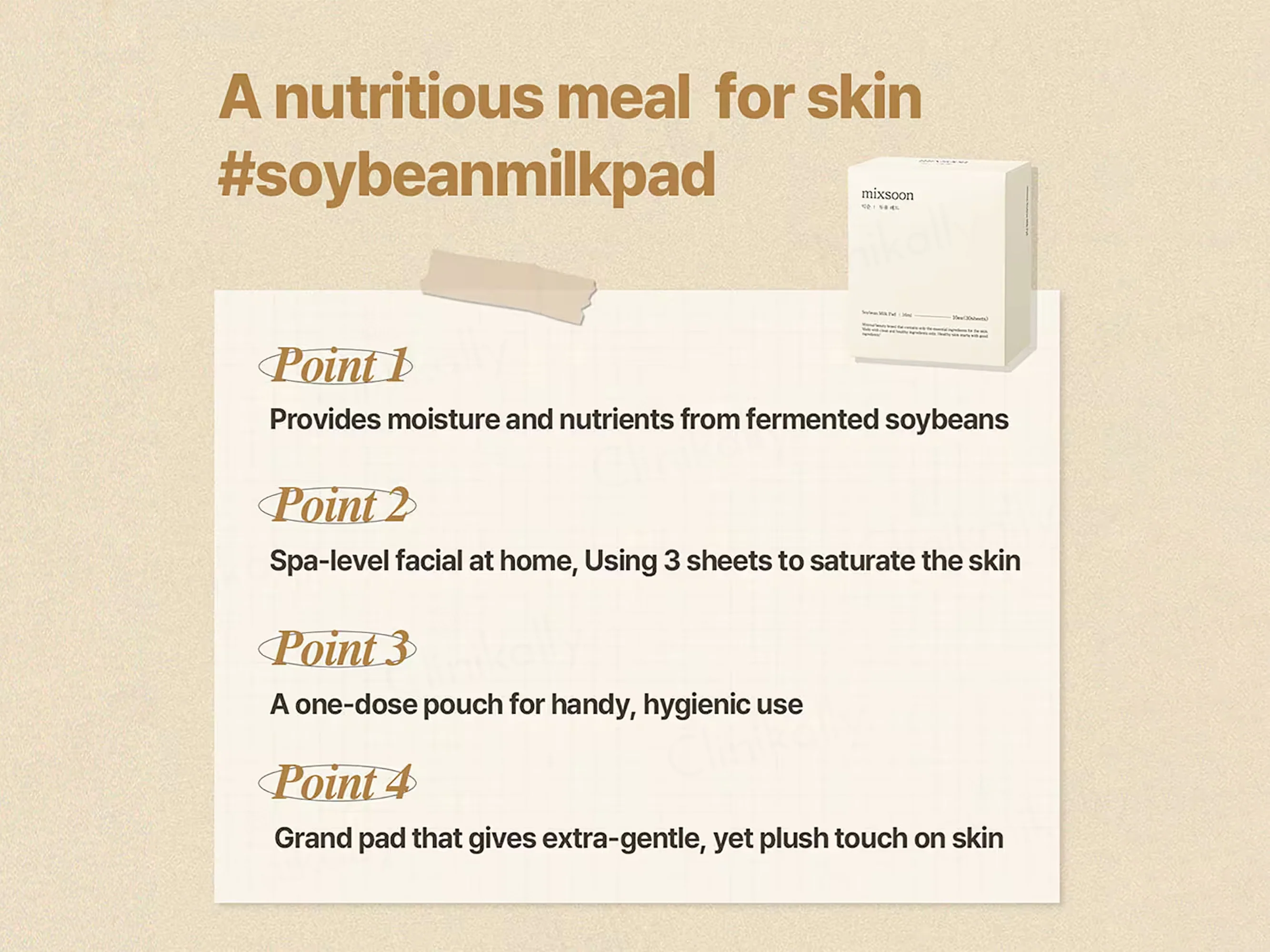 Mixsoon Soybean Milk Pad Sheet Mask - Image 7