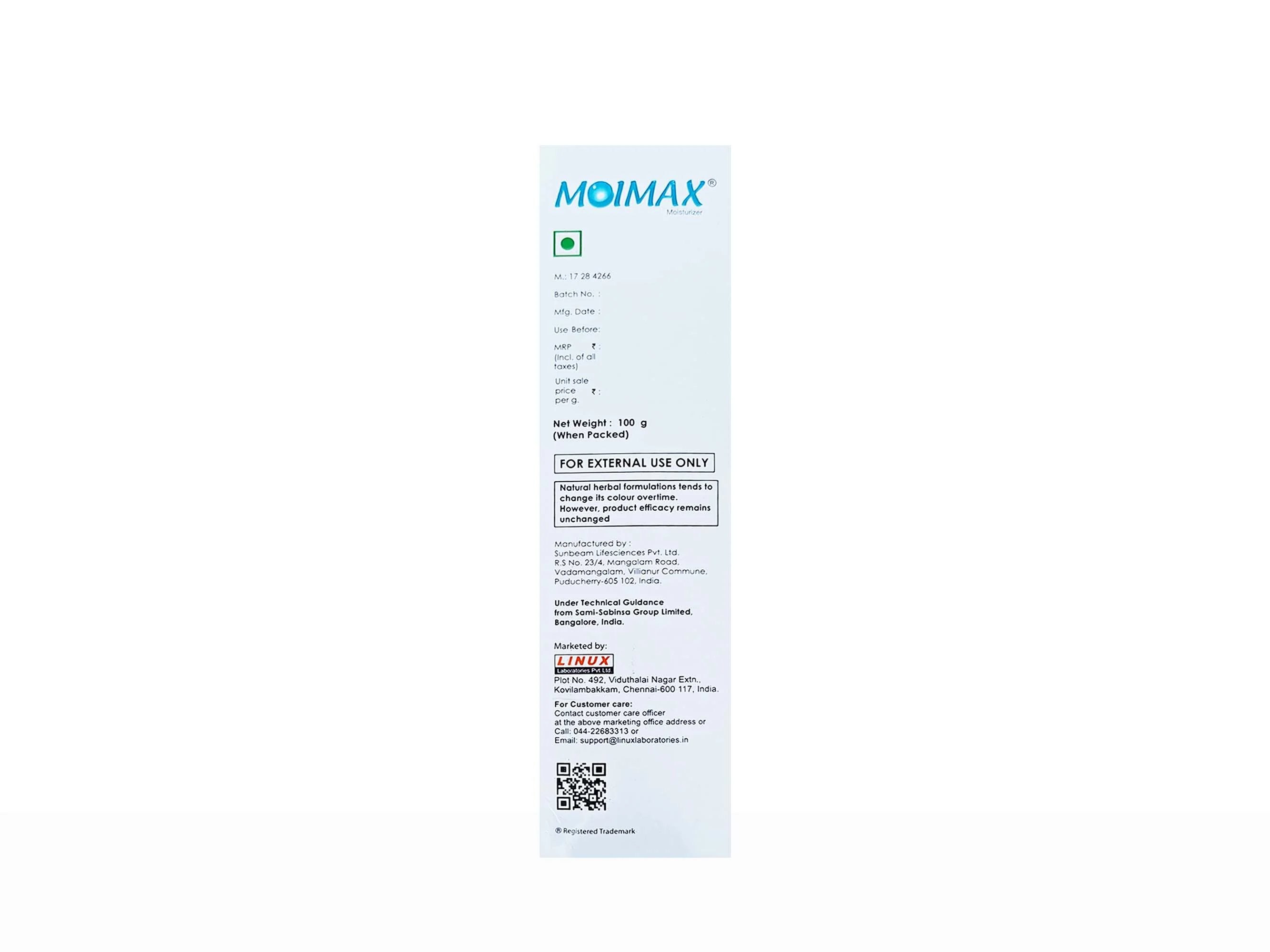 Moimax Moisturizer Cream - Image 3