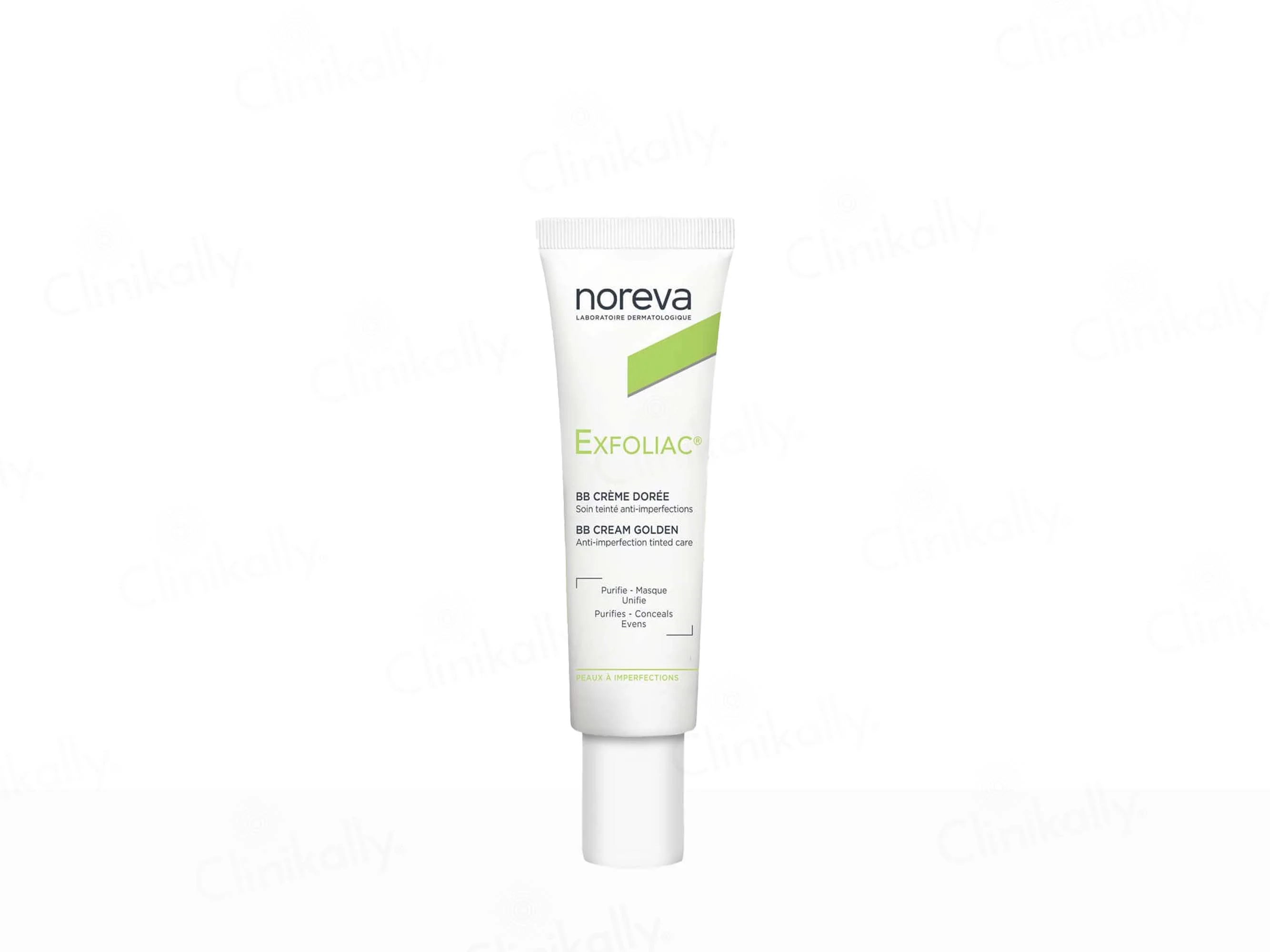 Noreva Exfoliac BB Anti-Imperfections Tinted Cream - Doree Golden - Image 4