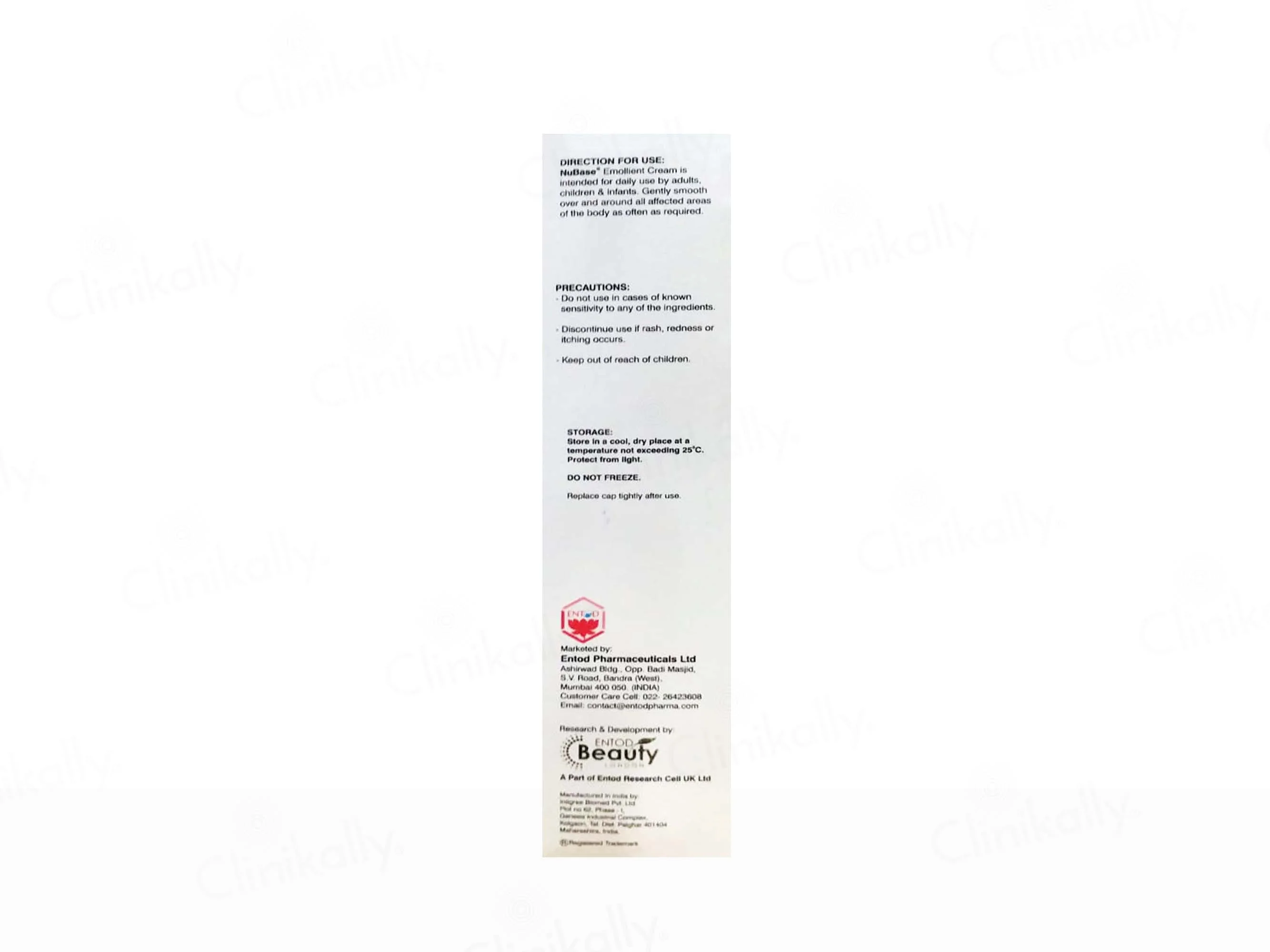 NuBase Moisturising Emollient Cream For Dry Skin - Image 3