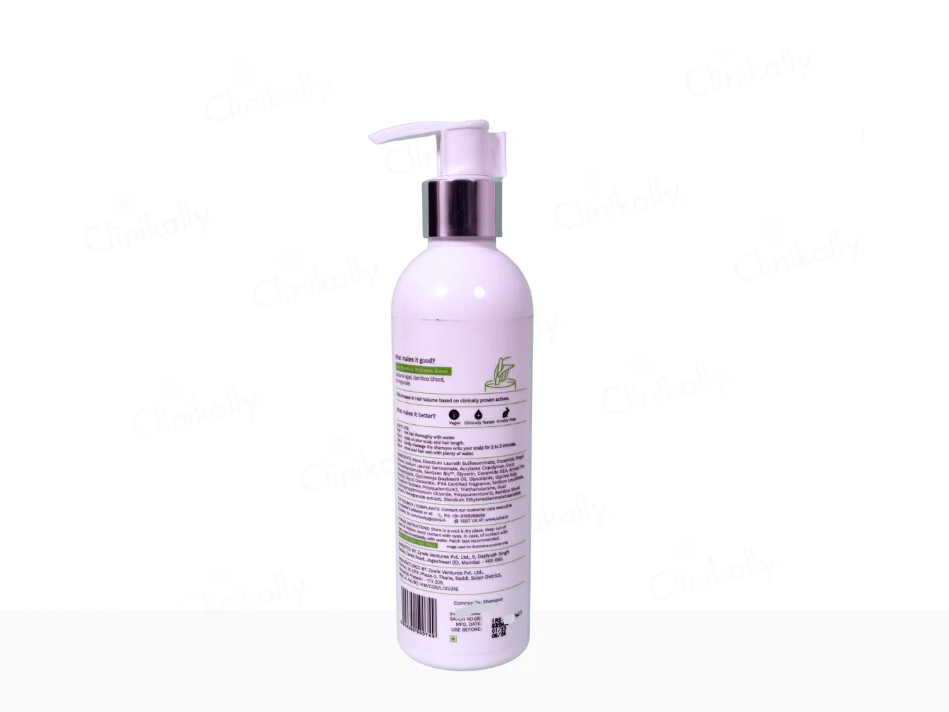 OZiva Bioactive Biotin33 Shampoo - Image 2