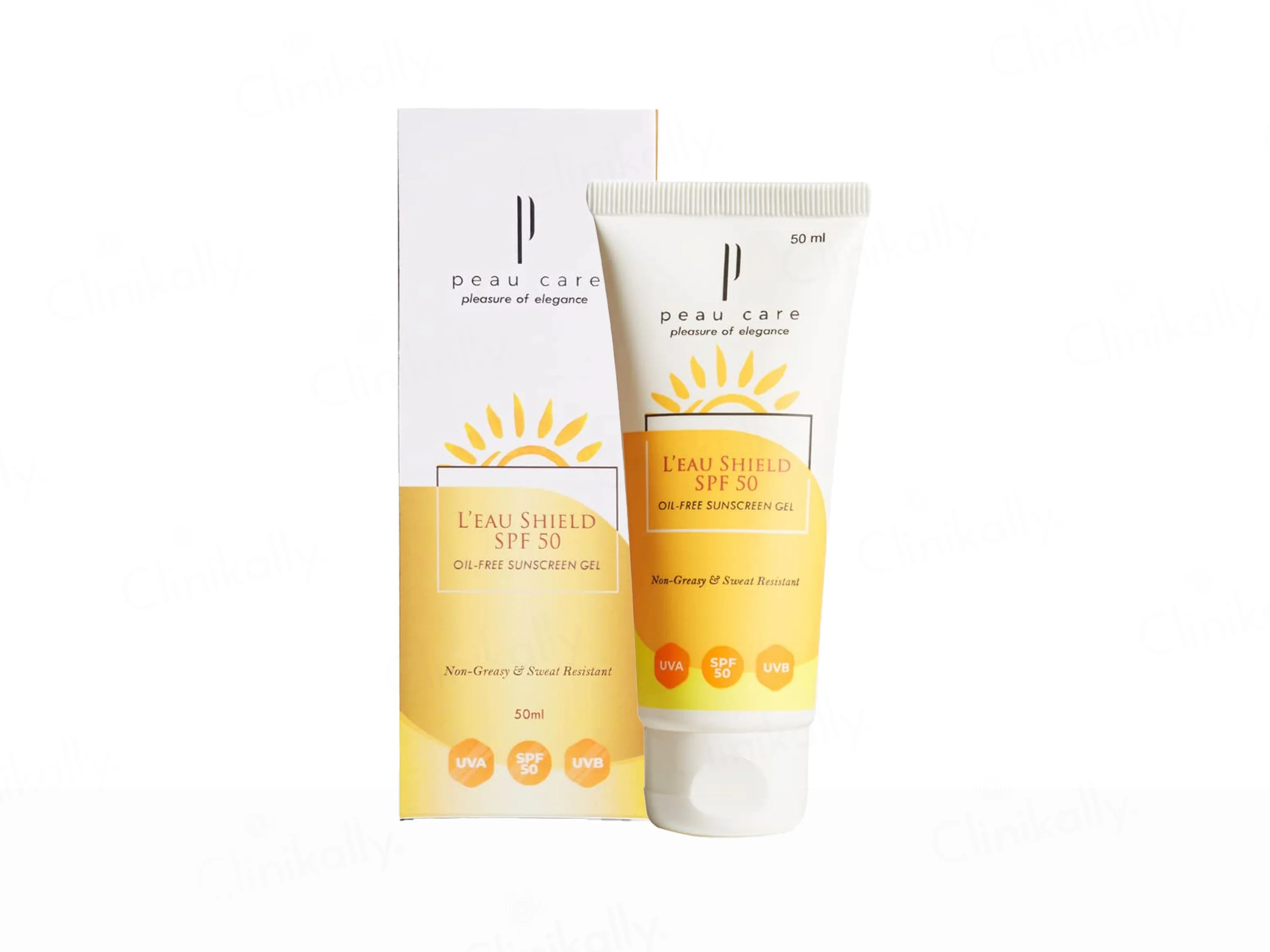 Peau Care L'eau Shield Oil Free Sunscreen Gel SPF 50