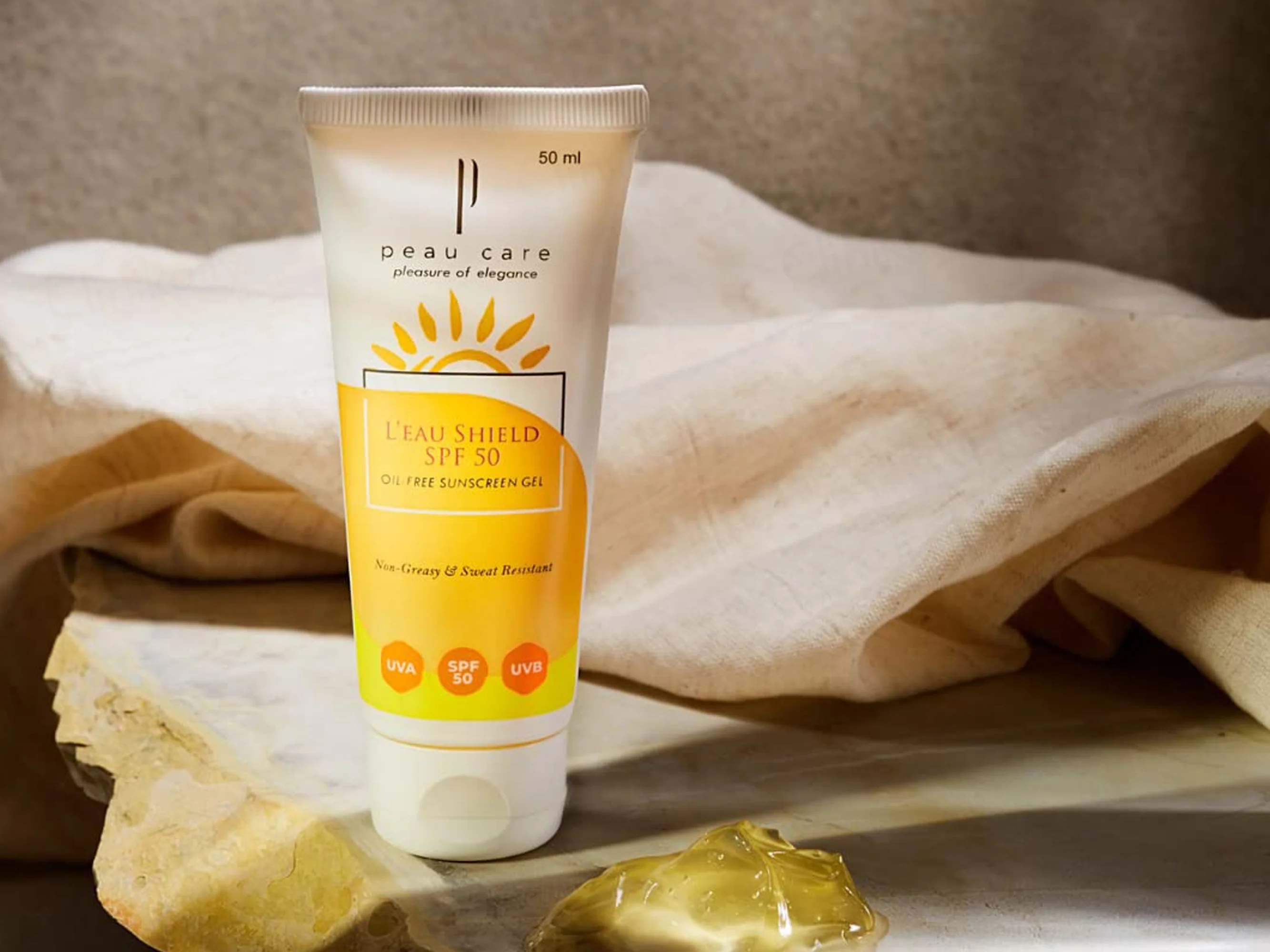 Peau Care L'eau Shield Oil Free Sunscreen Gel SPF 50 - Image 5
