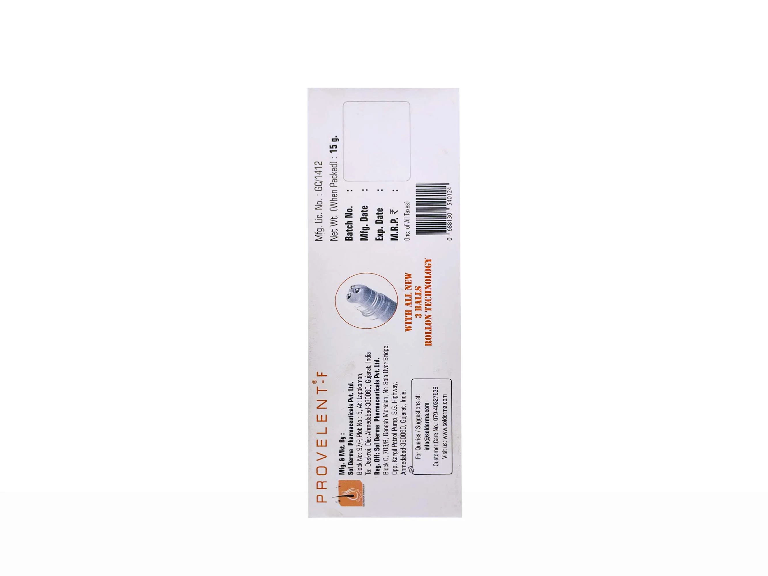 Provelent-F Vitamin C Serum - Image 3