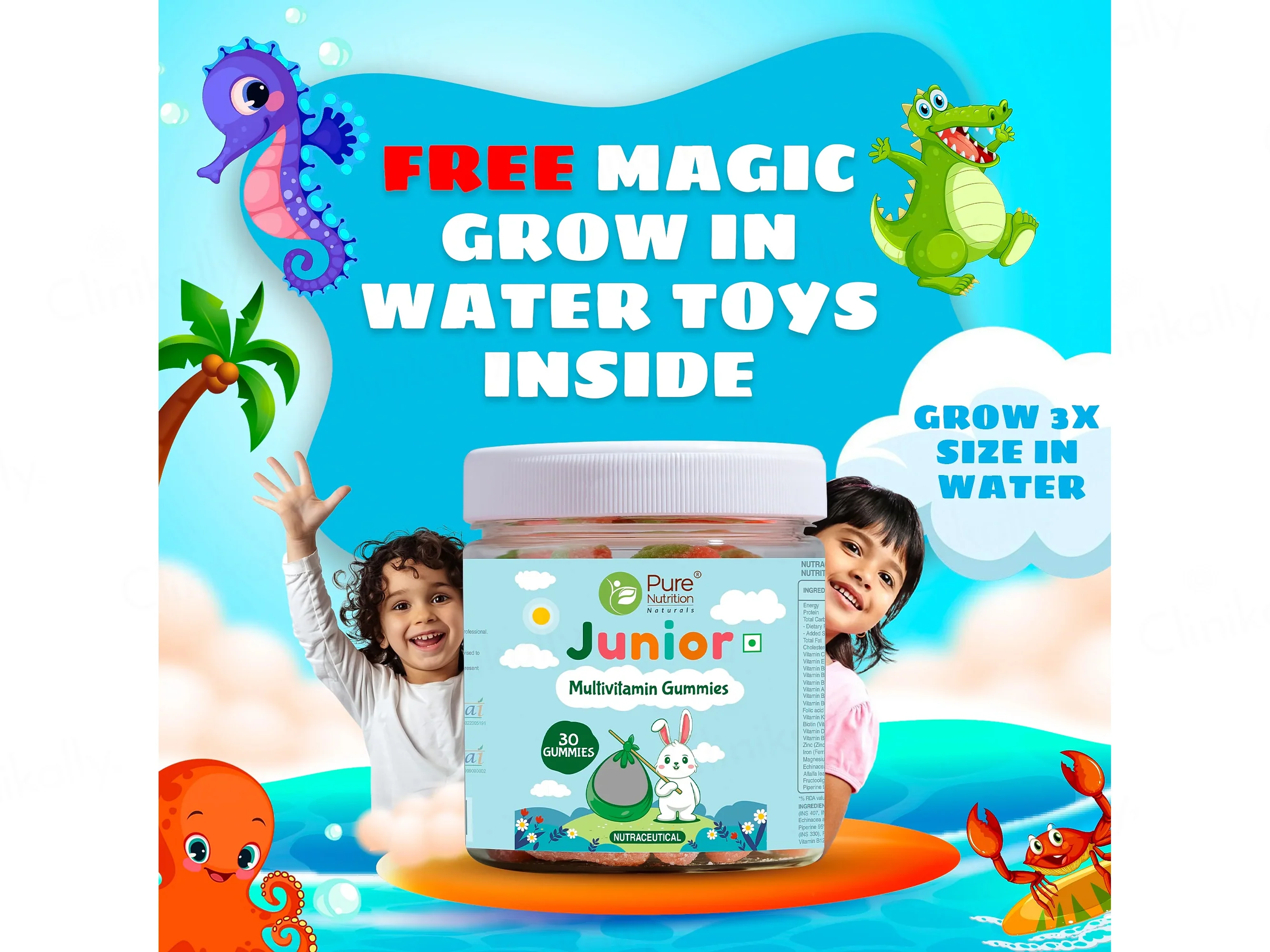 Pure Nutrition Junior Multivitamin Veg Gummies - Image 5