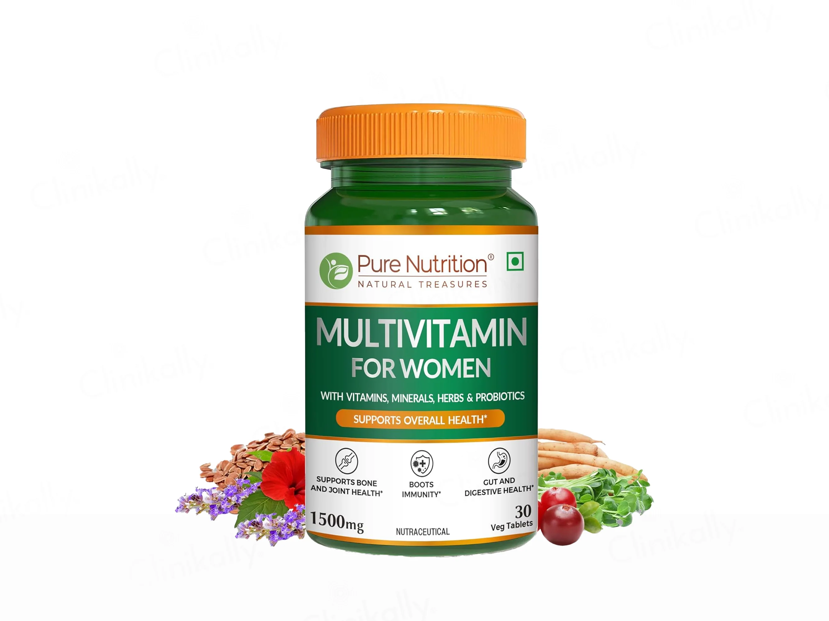 Pure Nutrition Multivitamin Veg Tablet For Women